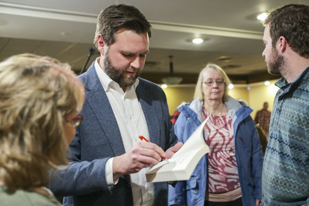 JD Vance wrote successful memoir Hillbilly Elegy which was lauded. He is now Donald Trump's pick for running mate and not everyone is so impressed. Photo / Getty Images