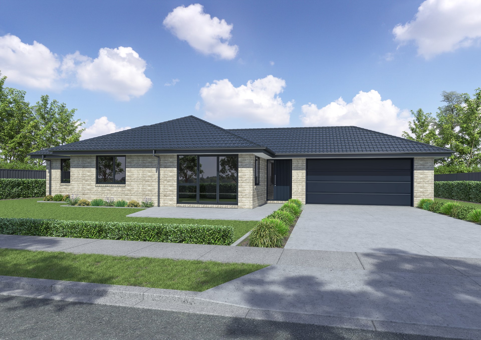 An example of a G.J. Gardner four-bedroom home that can be build for $365,000.