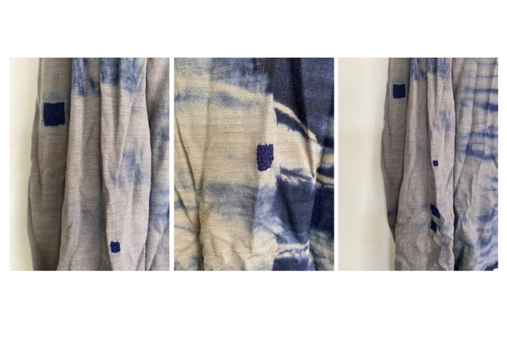 Darning examples by Liz Mitchell.