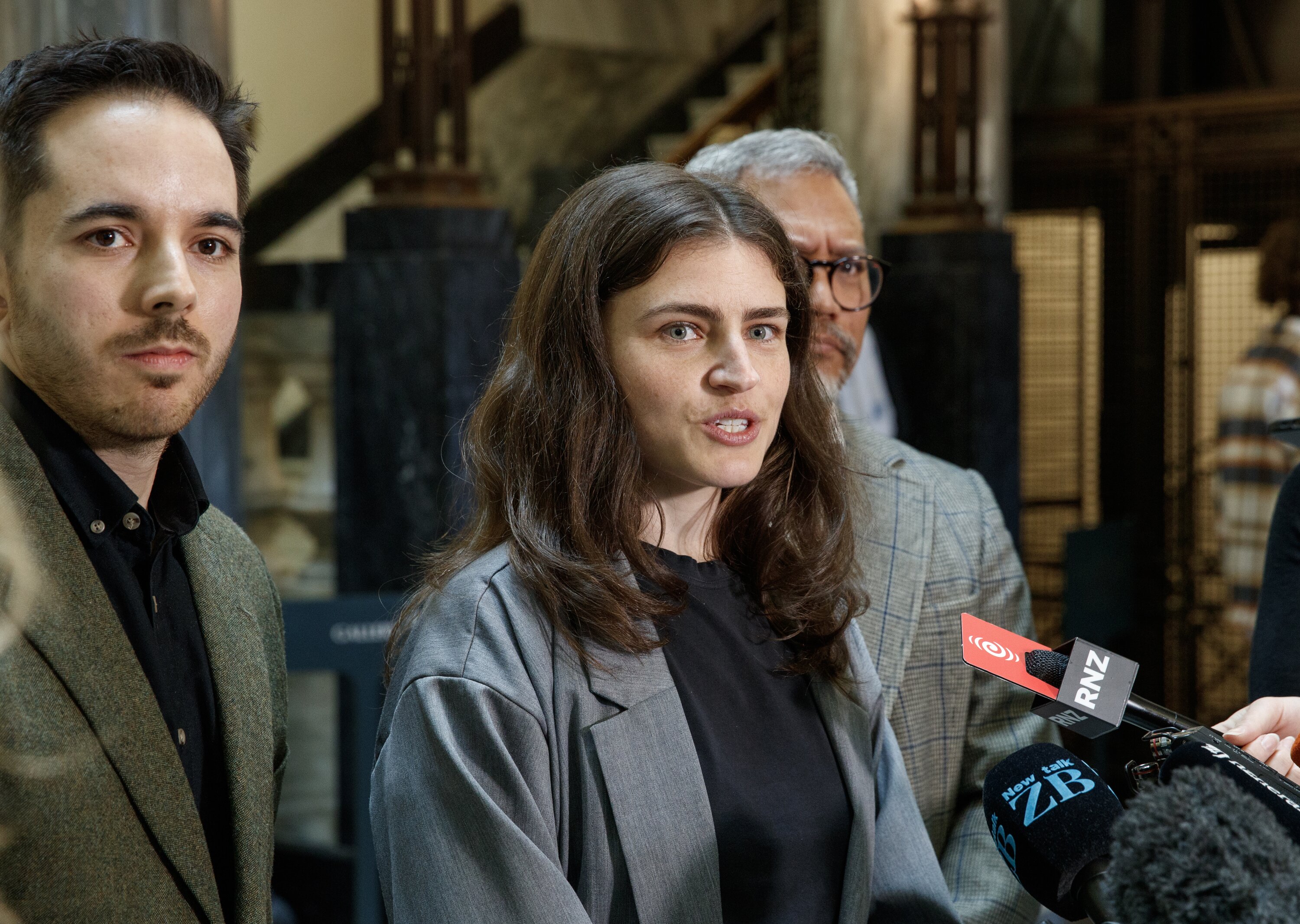 Green co-leader Chloe Swarbrick has begun the process of removing Tana from Parliament. Photo / Mark Mitchell 