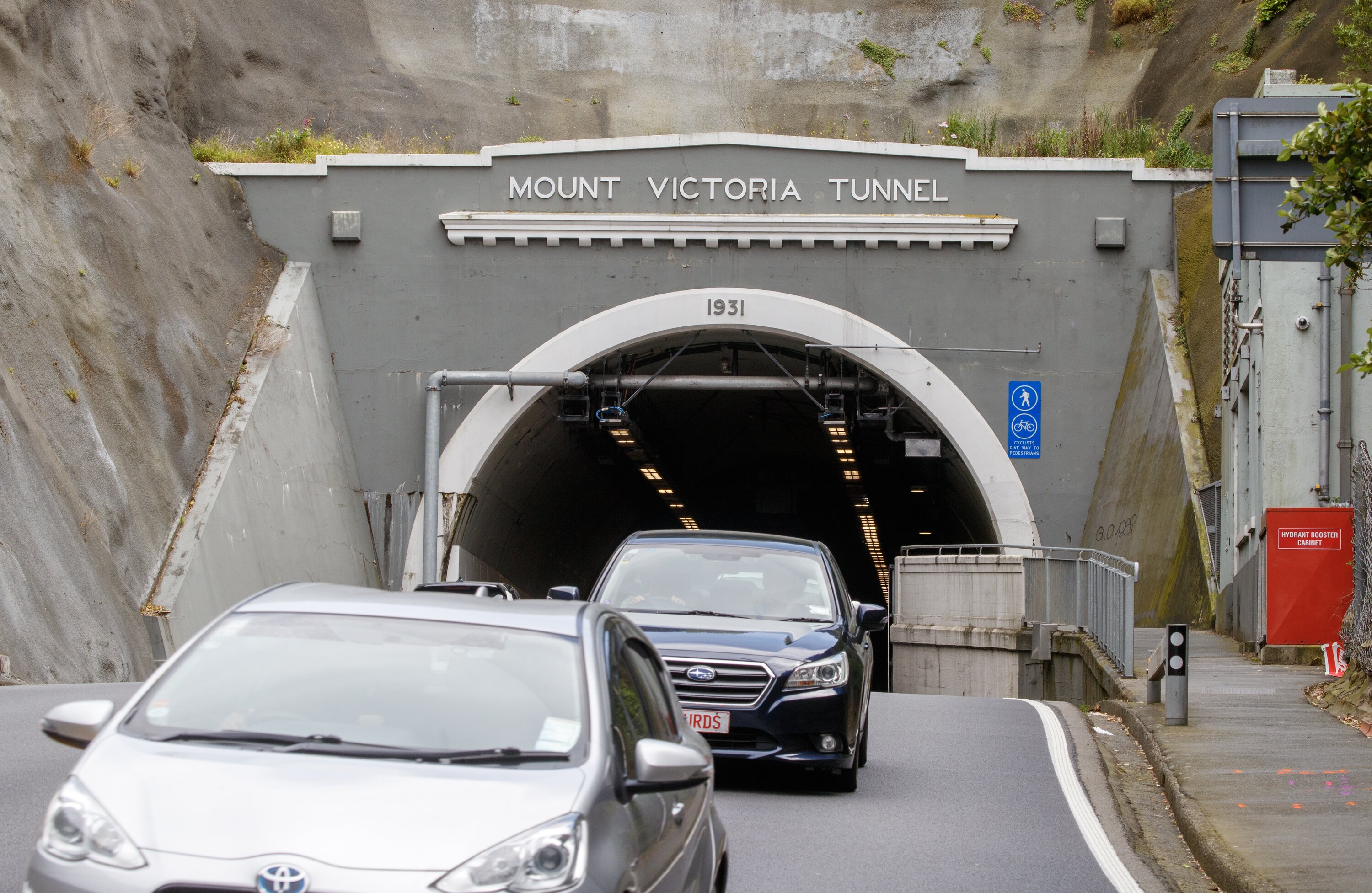 The State Highway 1 Mt Victoria Tunnel in Wellington. Photo / Mark Mitchell 
