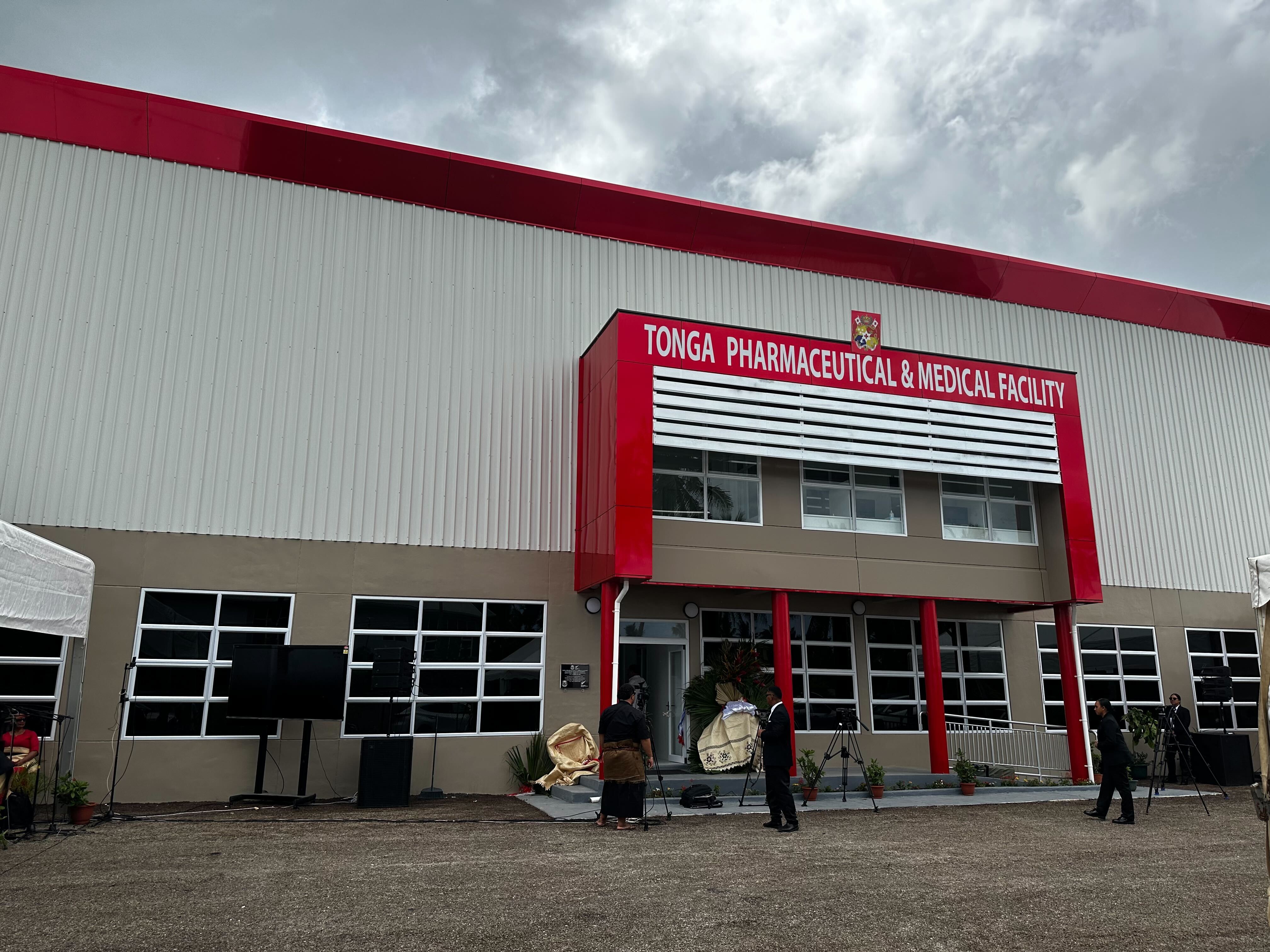 A new pharmaceutical and medical facility in Tonga. Photo / Grace Fiavaai