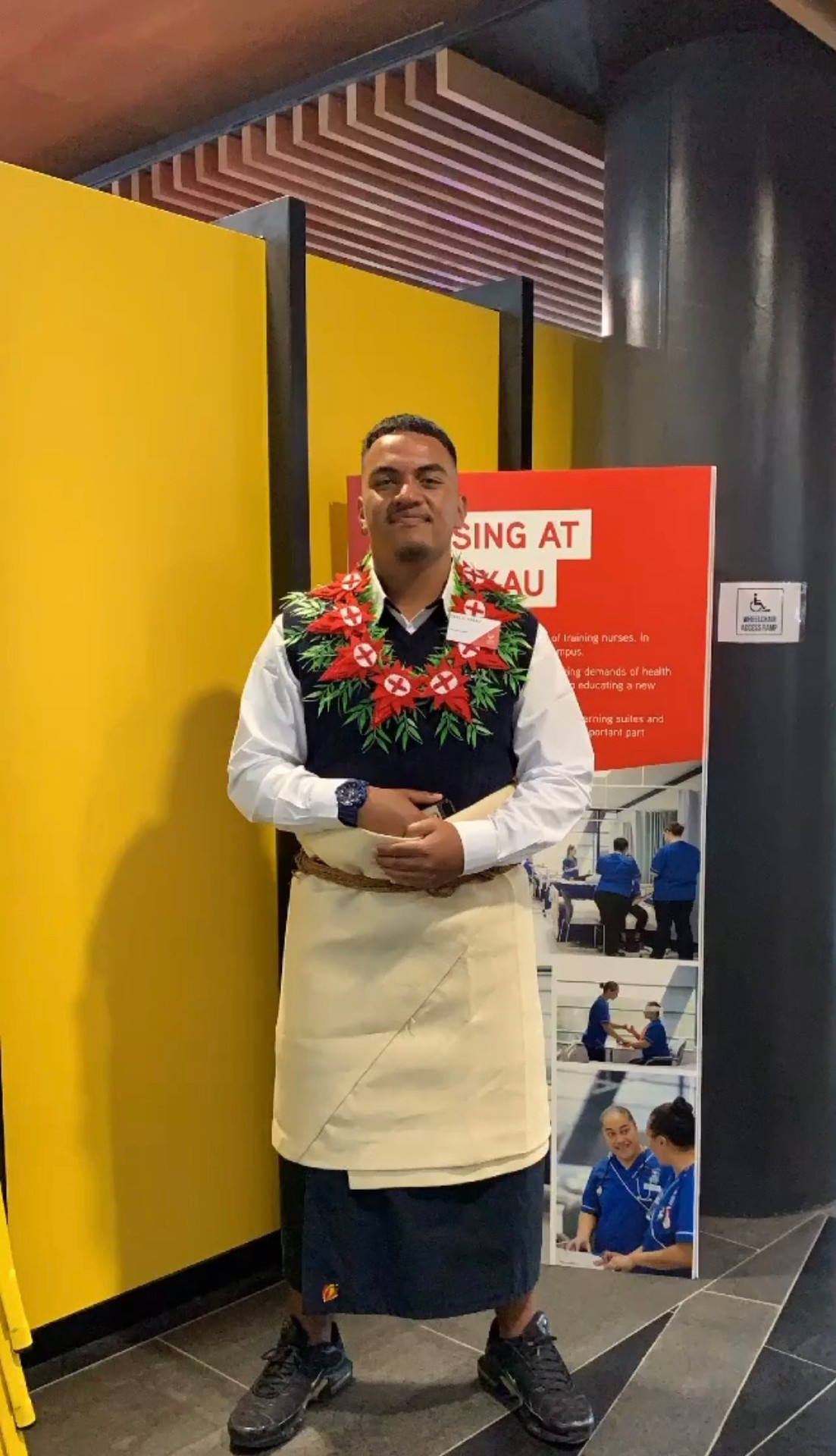 Denzel Siasau, 18, wasn't planning to go back to Alfriston College to finish the year but has agreed to return after a chat with his mum. Photo / Supplied