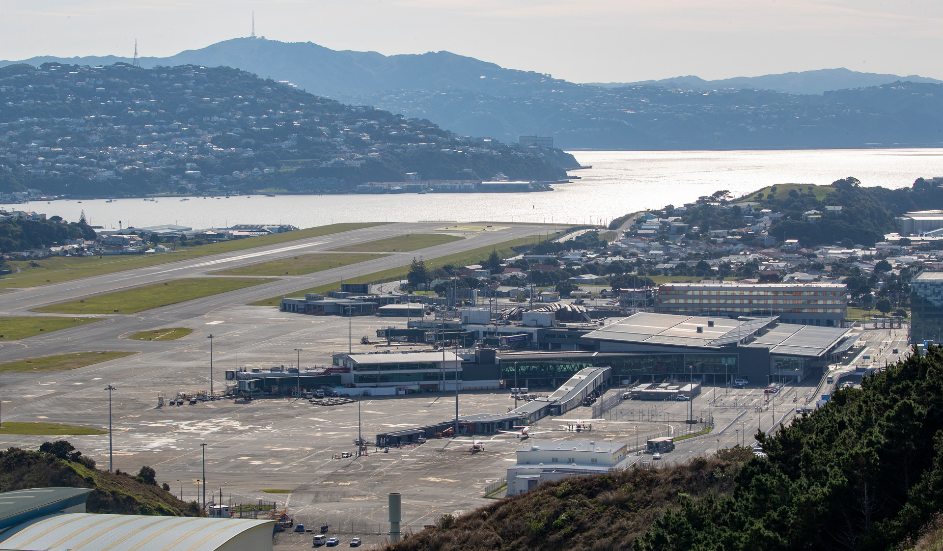 Infratil owns a majority stake in Wellington International Airport. Photo / Mark Mitchell
