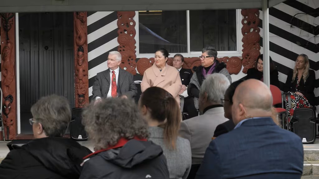 Governor-General Cindy Kiro at Waipatu Marae.