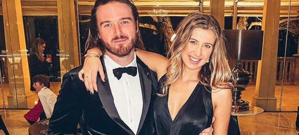 Golden couple Harry Hart and Cartier Lee. Sourced from instagram Spy May 2021