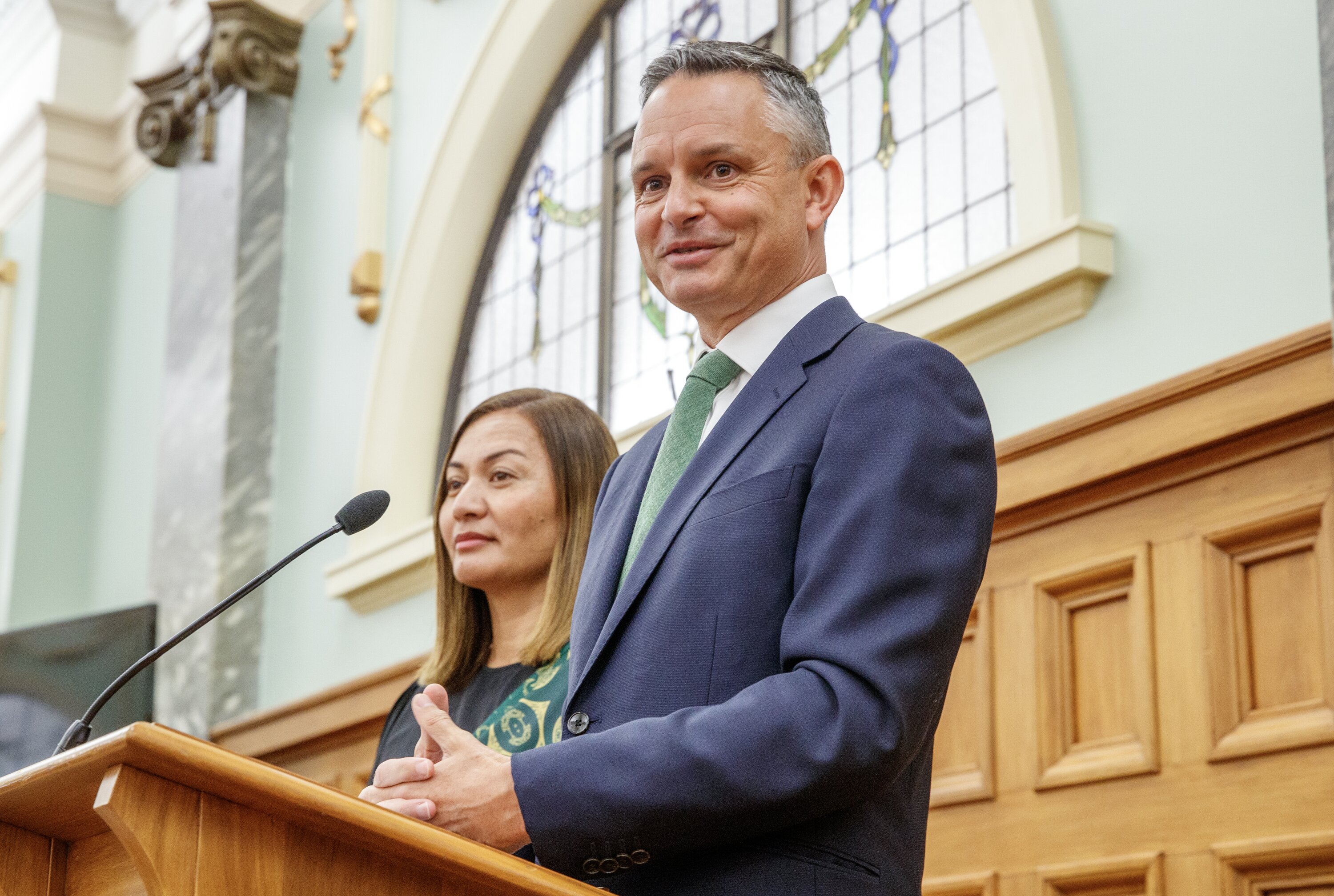 Former Climate Change Minister James Shaw got NZGIF funded in the 2019 Budget. Photo / Mark Mitchell