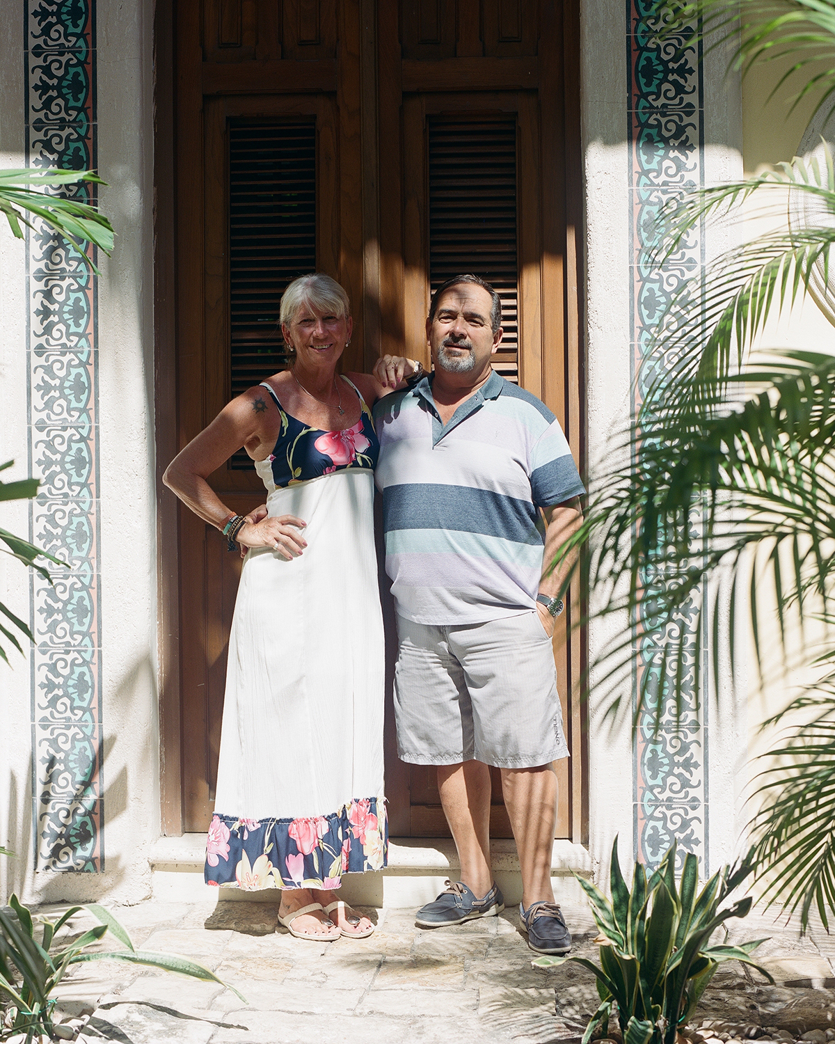 This is my mamá and papá Vir and Hori. My parents live in Córdoba, Argentina, however, my two brothers and their kids migrated to Mexico seven years ago. We haven’t been together in one place for over eight years, so we decided to all meet in Mexico. It was emotional and magical.
