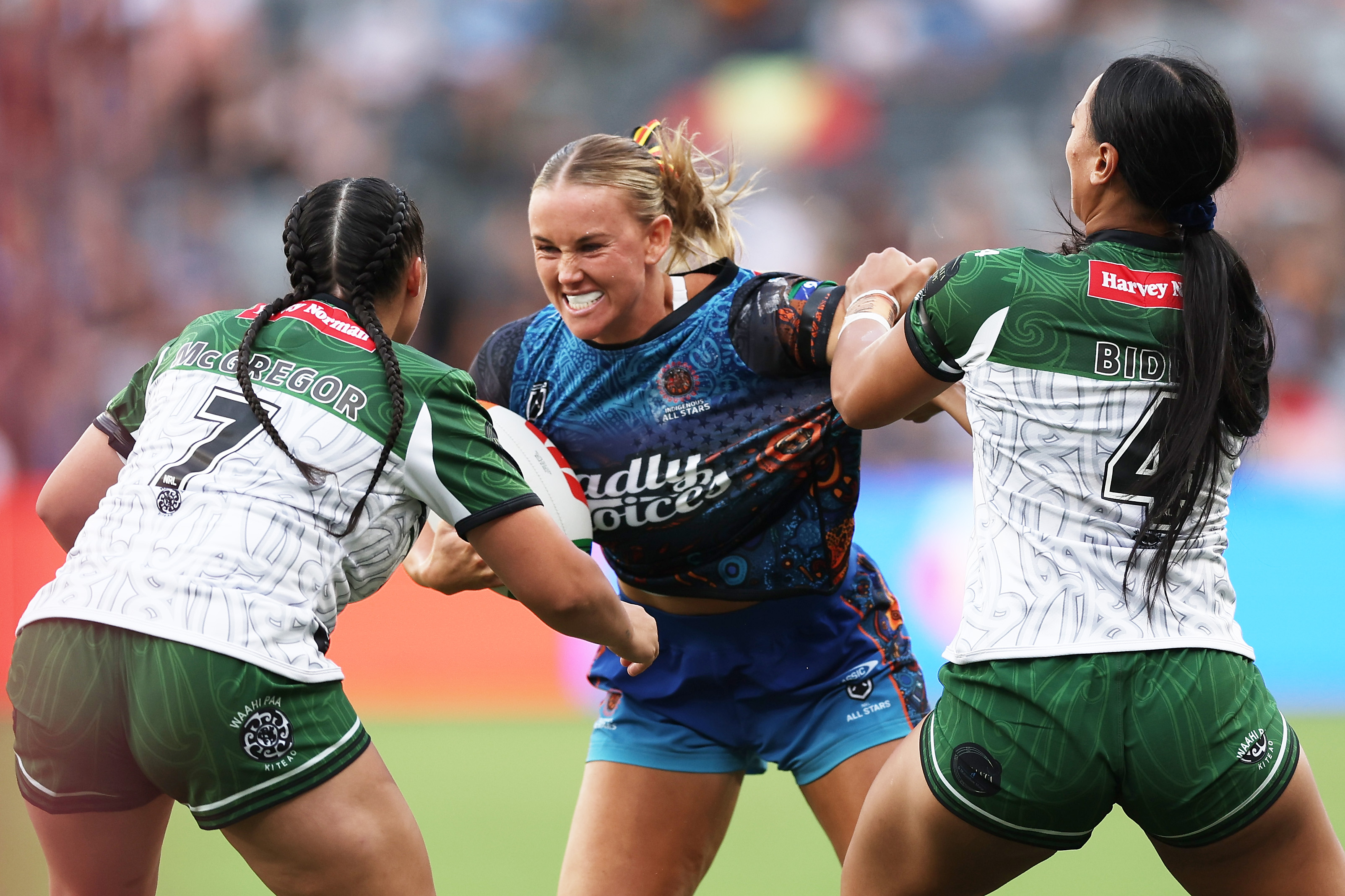 Jaime Chapman is an NRLW player for the Gold Coast Titans Women. Photo / Getty Images