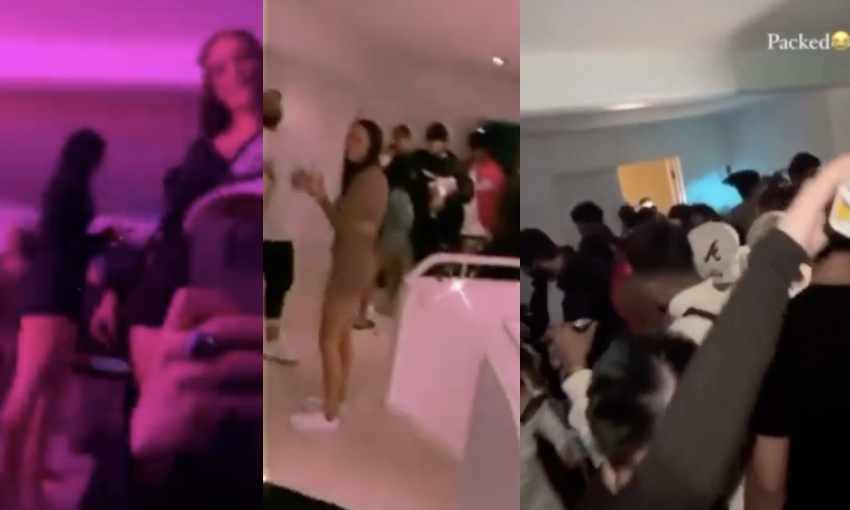 Images from the party. Photo/The Spinoff. 