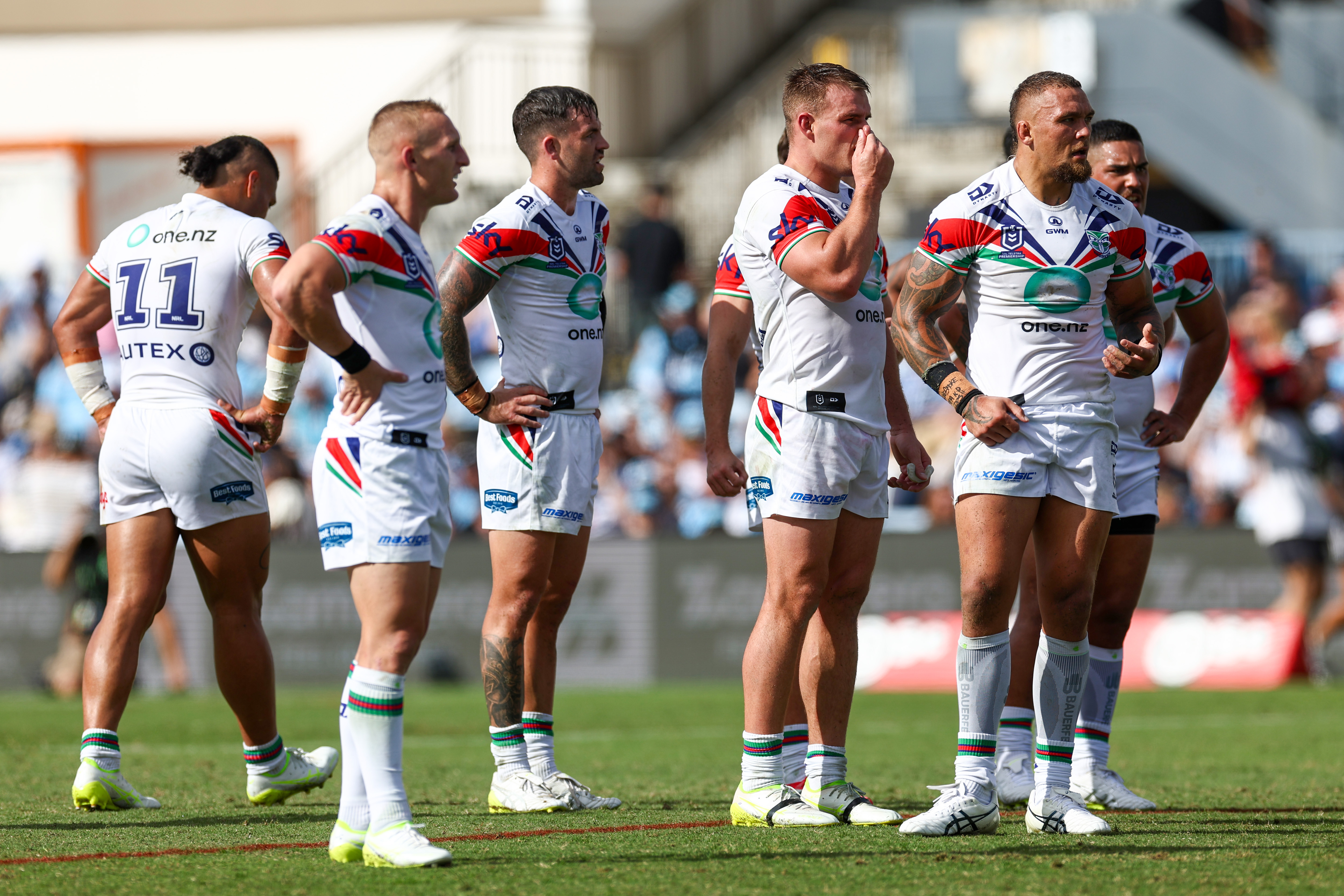 After a strong start to the NRL season, the Warriors have struggled over the past two weeks. Photo / Photosport