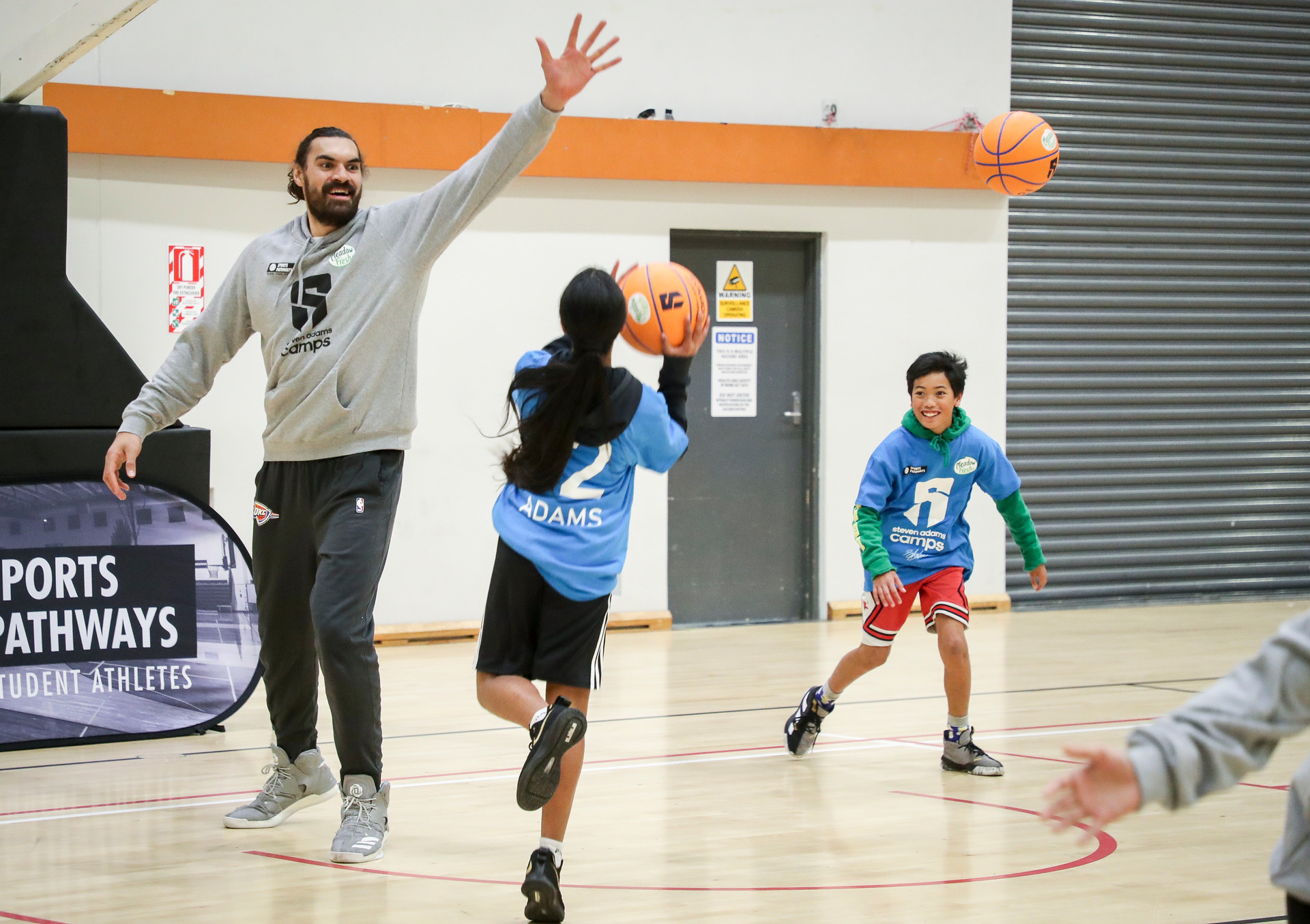 SunLive - Basketball star Steven Adams trains at the Mount - The Bay's News  First