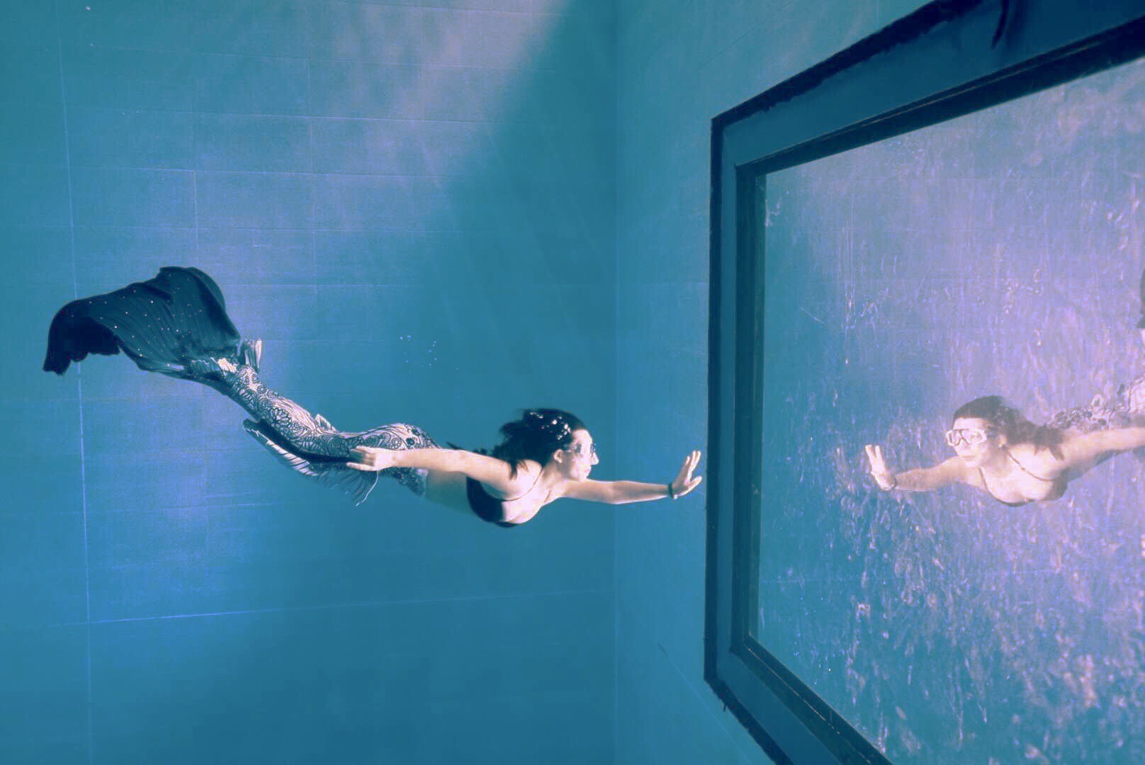 Head to DiveCube Hotel in Taiwan to find the deepest hotel pool in Asia. Photo / DiveCube Hotel