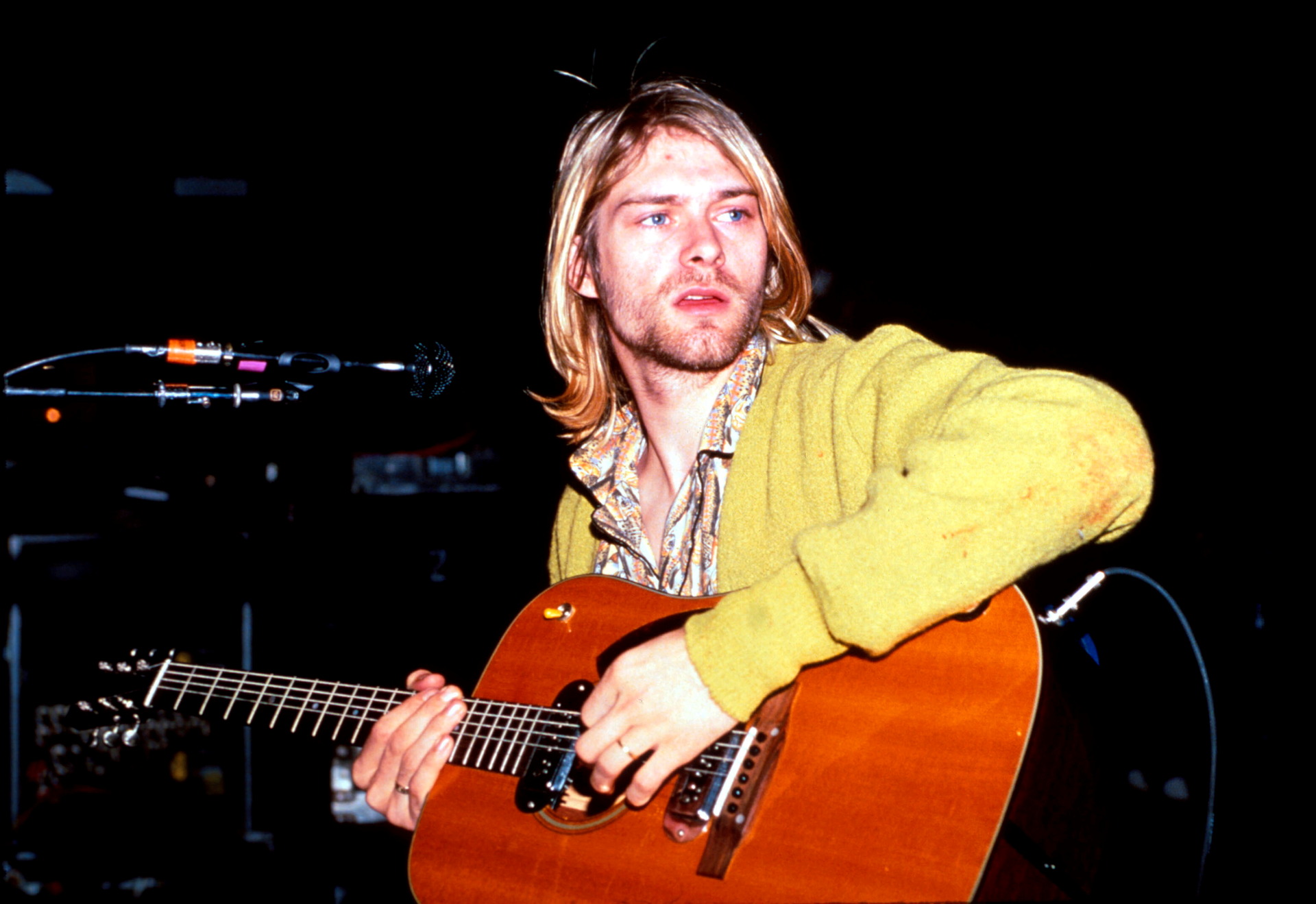 Kurt Cobain of Nirvana died on April 5, 1994 in his home near Lake Washington. Photo / Getty Images