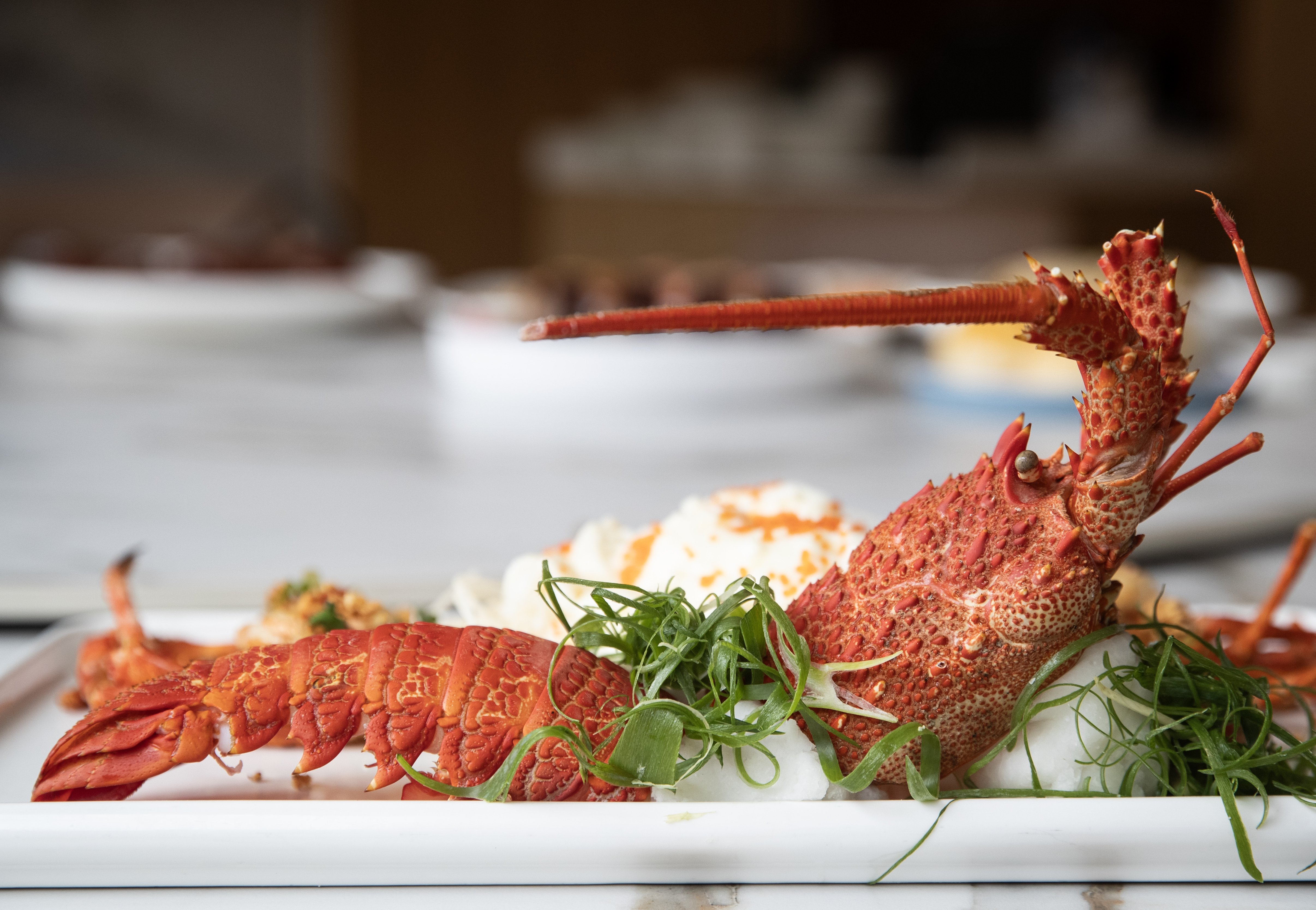 Hidden Dragon in the Snow: Live cray fish deep fried with milk from Daliang at Sum Made Restaurant in Albany. Photo / Jason Oxenham.�