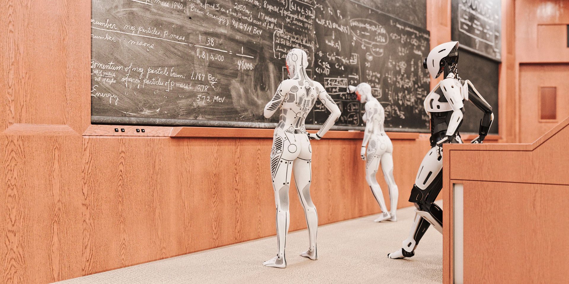High school robots. / Photo: Getty