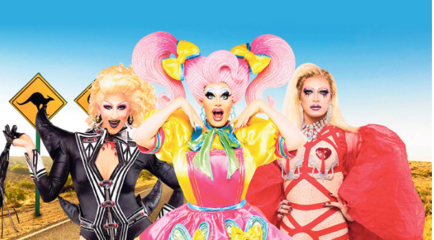 Auckland's drag queens Anita Wigl'it, Kita Mean and Elektra Shock featured on RuPaul's Drag Race.