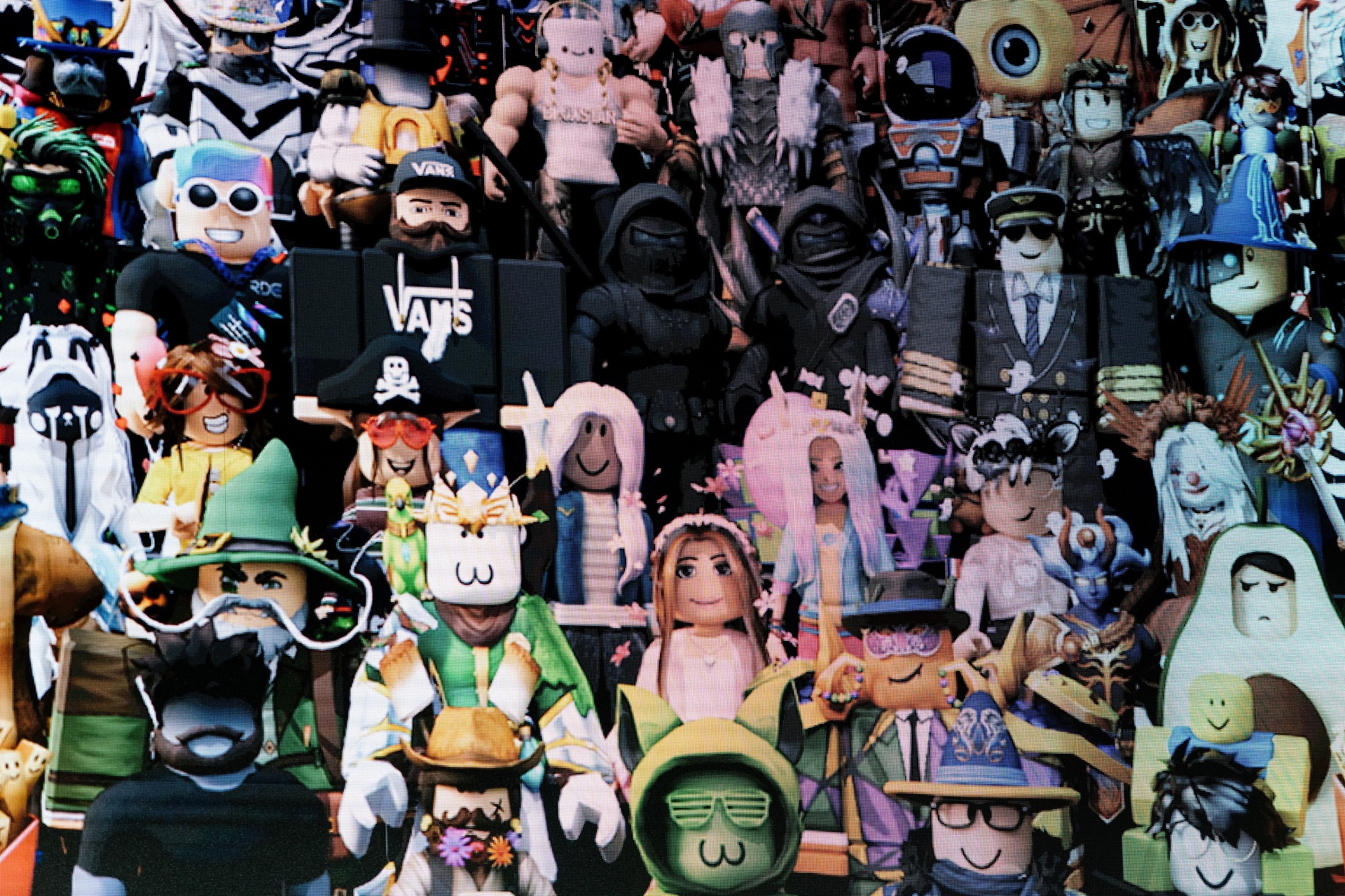 Characters on the Roblox platform. Photo / Jason Henry, The New York Times
