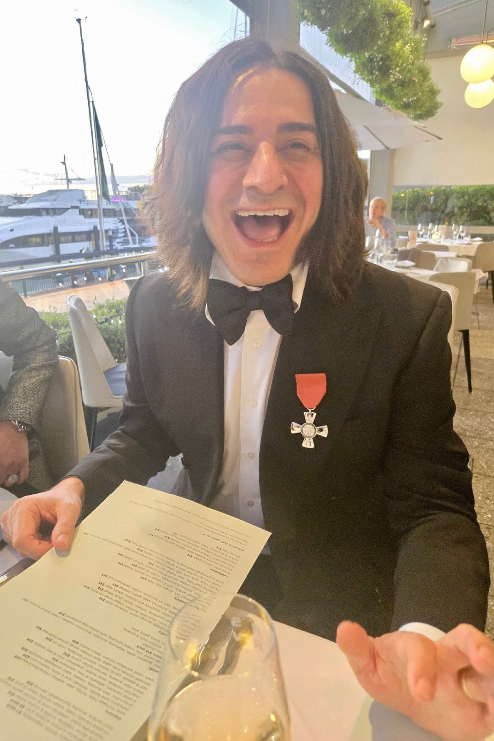 Champagne was flowing at Soul Bar for Danny and his friends following the ceremony. Photo / Supplied