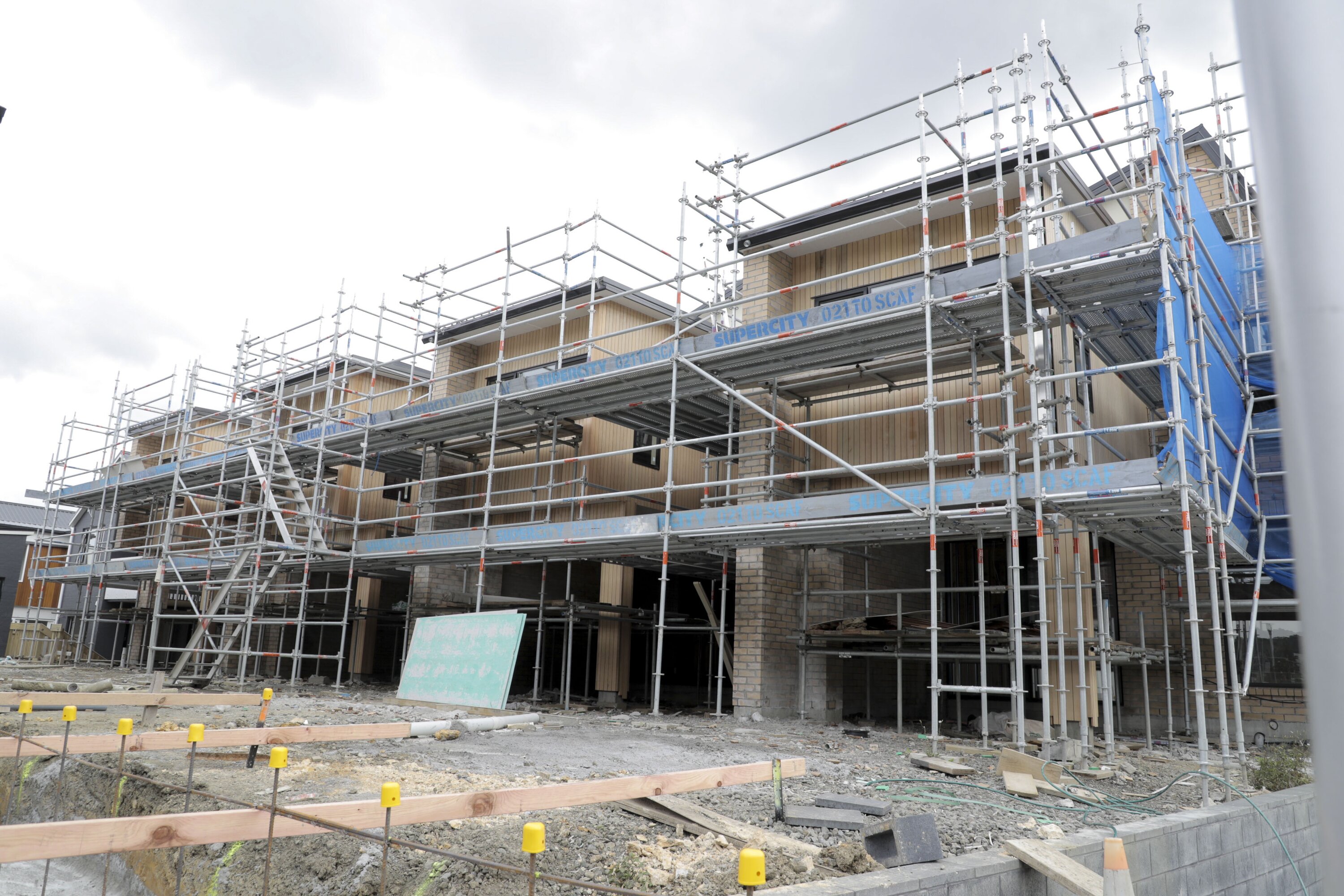 New townhouses have been springing up across Auckland since the Auckland Unitary Plan came in. Photo / Michael Craig