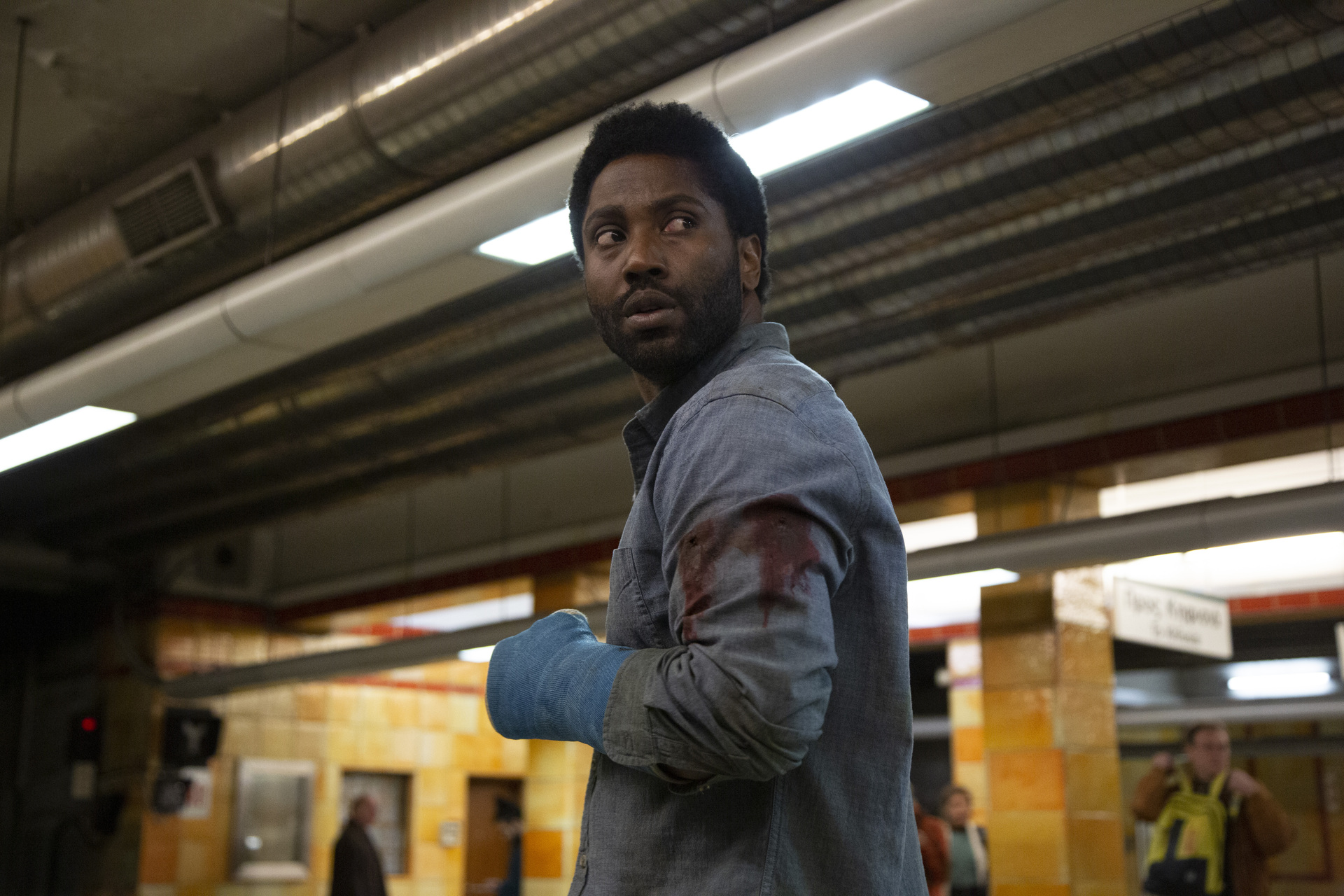 John David Washington stars in action-thriller Beckett, streaming on Netflix from tomorrow.