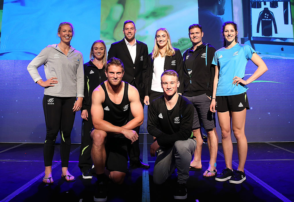 The casual and training uniform for the Rio Olympic Games from 2016 were unveiled at a gala dinner. Photo / Michael Bradley