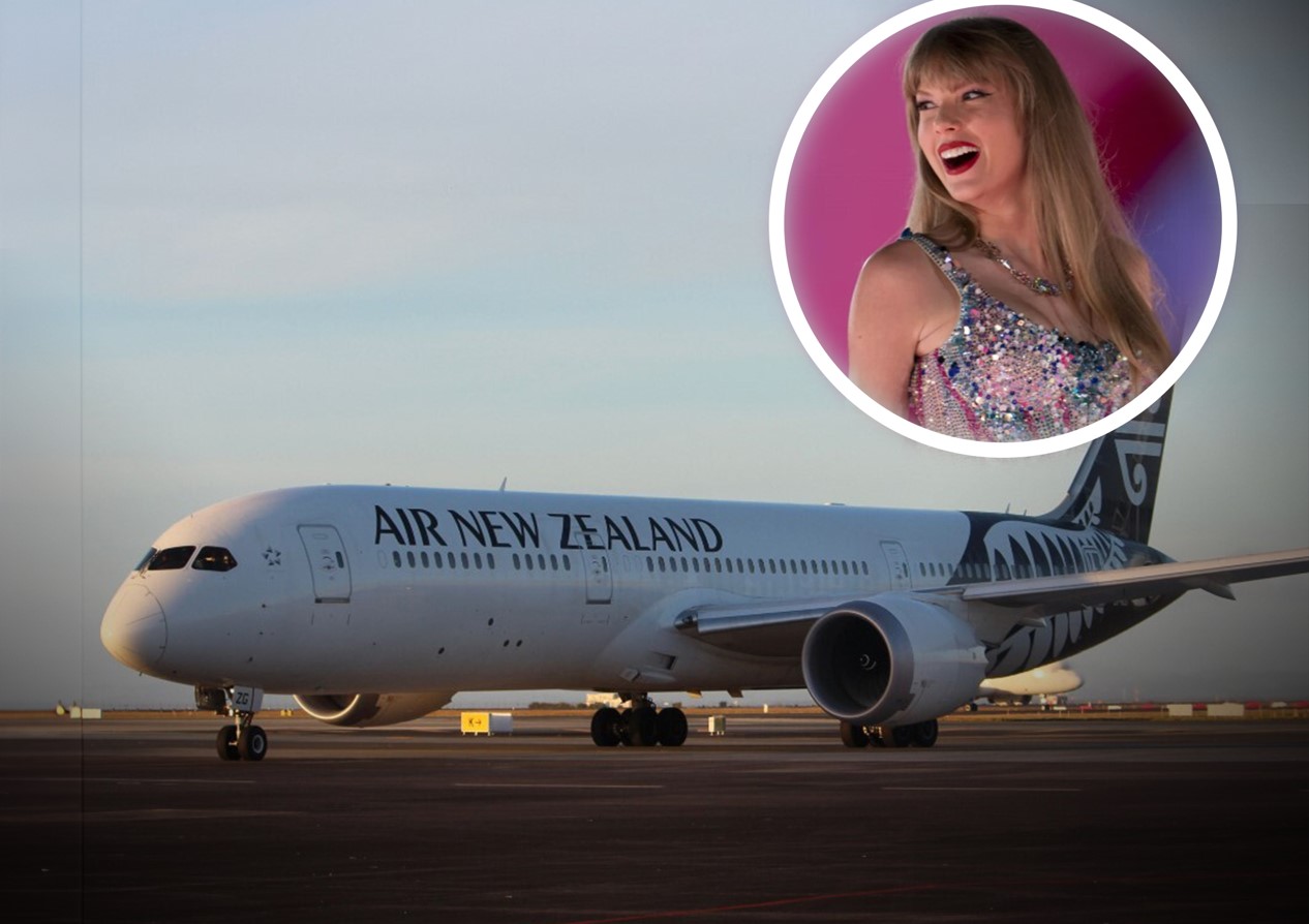 Air New Zealand is helping thousands of Taylor Swift fans cross the ditch for her Australia shows. Photos / Grant Bradley, AP