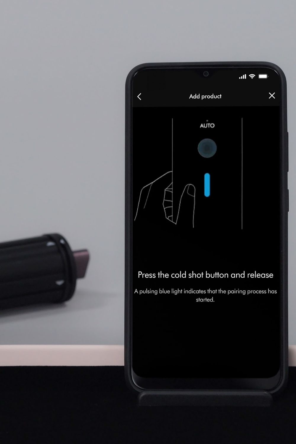 The MyDyson app includes styling guides to help new users familiarise themselves with the RFID-enabled attachments. Photo / Supplied