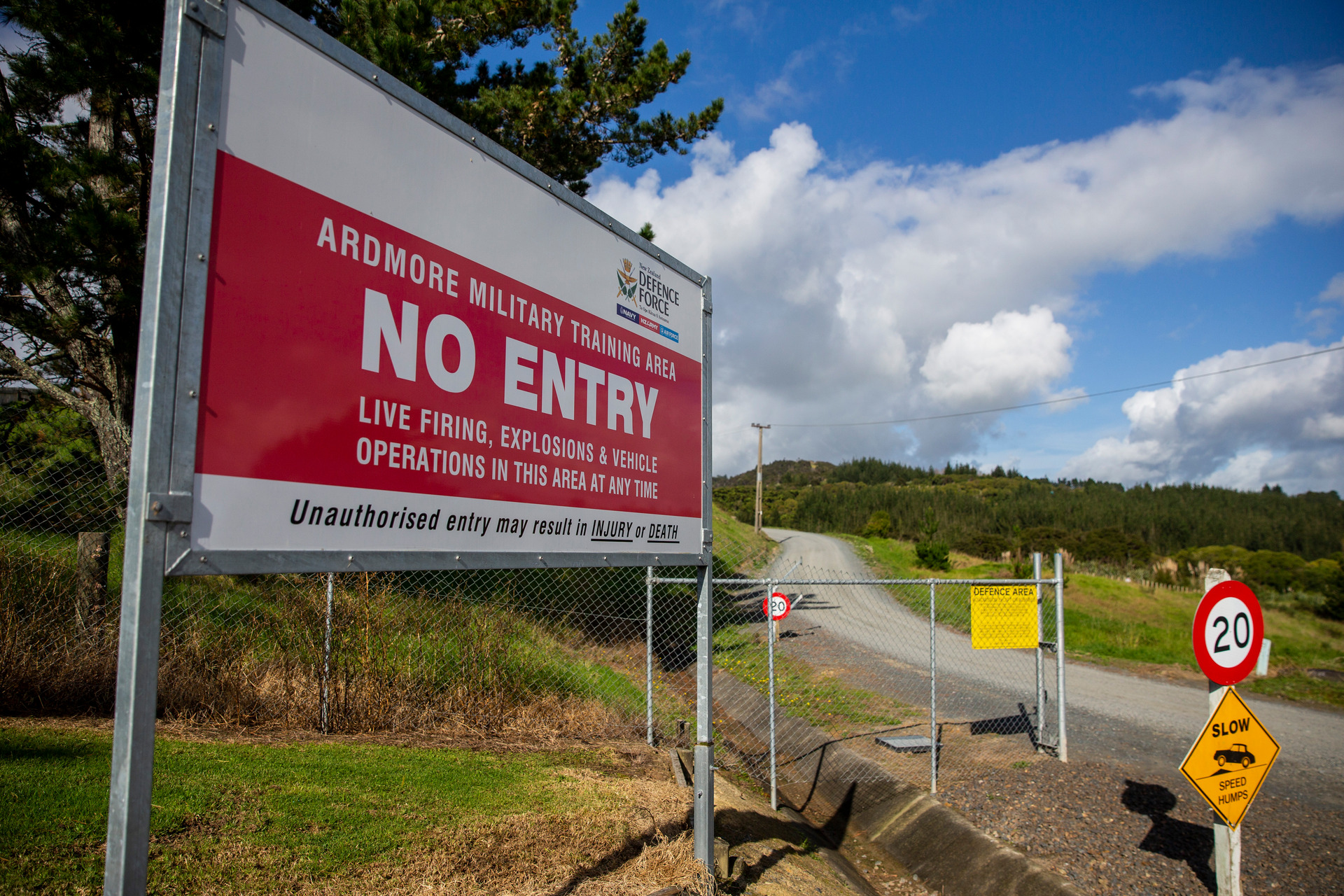 The New Zealand Special Air Service's training facility in Ardmore, South Auckland. Photo / Mike Scott