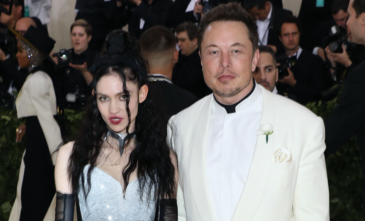 Despite splitting last year, Elon Musk and Grimes have welcomed a new baby girl. Photo / Getty Images