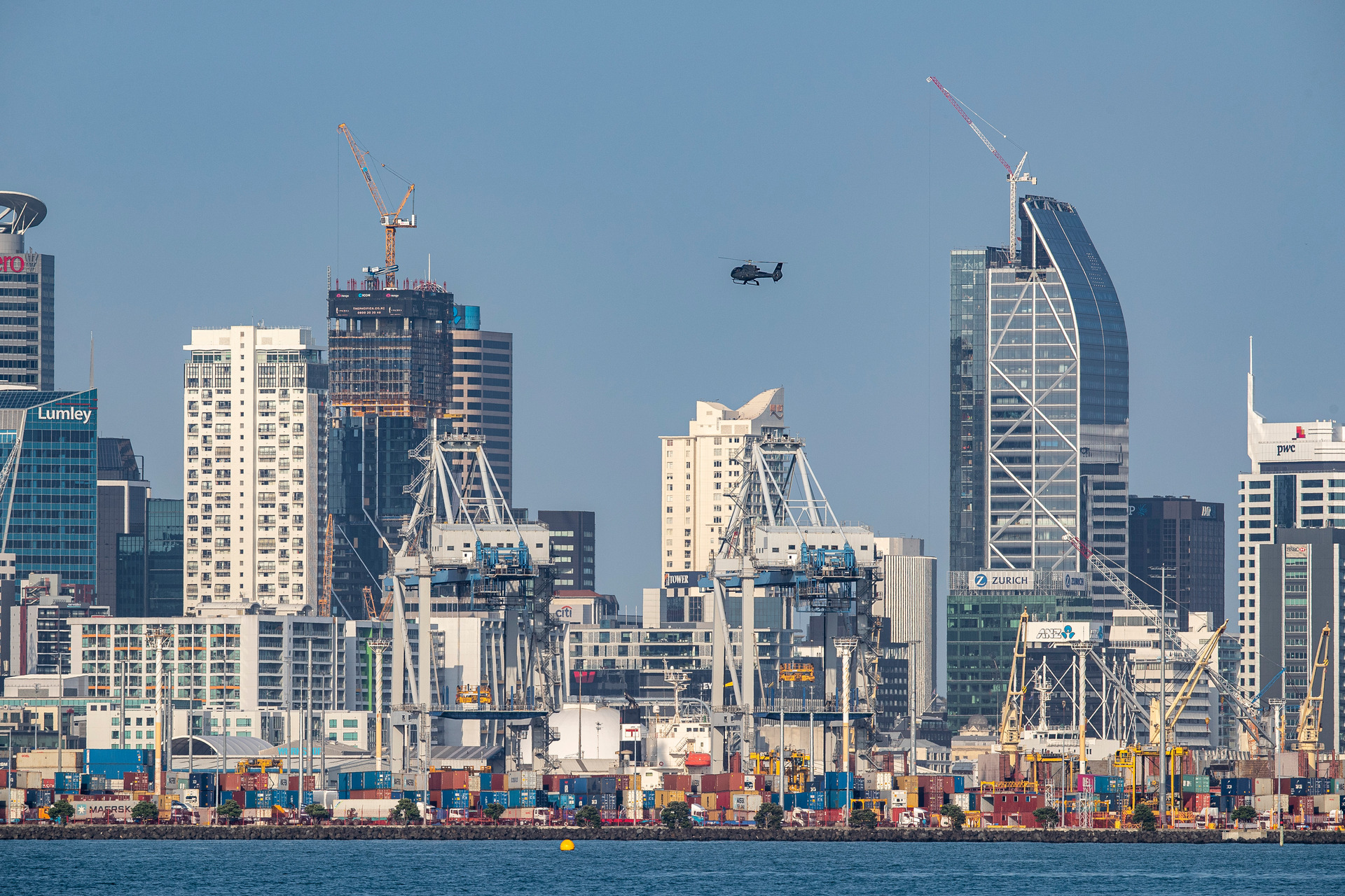 Ports of Auckland. Photo / Michael Craig