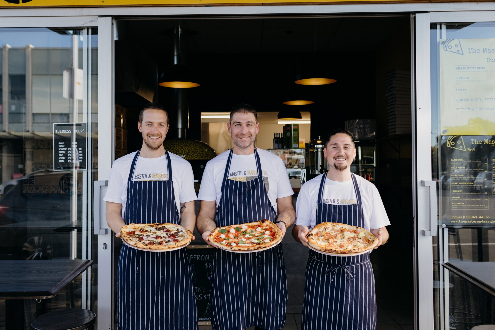 The team from Master & Margerita, which has two locations - Grey Lynn and Birkenhead. Photo / Anna King Shahab