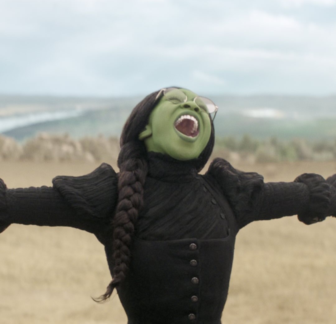 Wicked is in cinemas now, but what's the etiquette around singing along to a musical? Photo / @wickedmovie