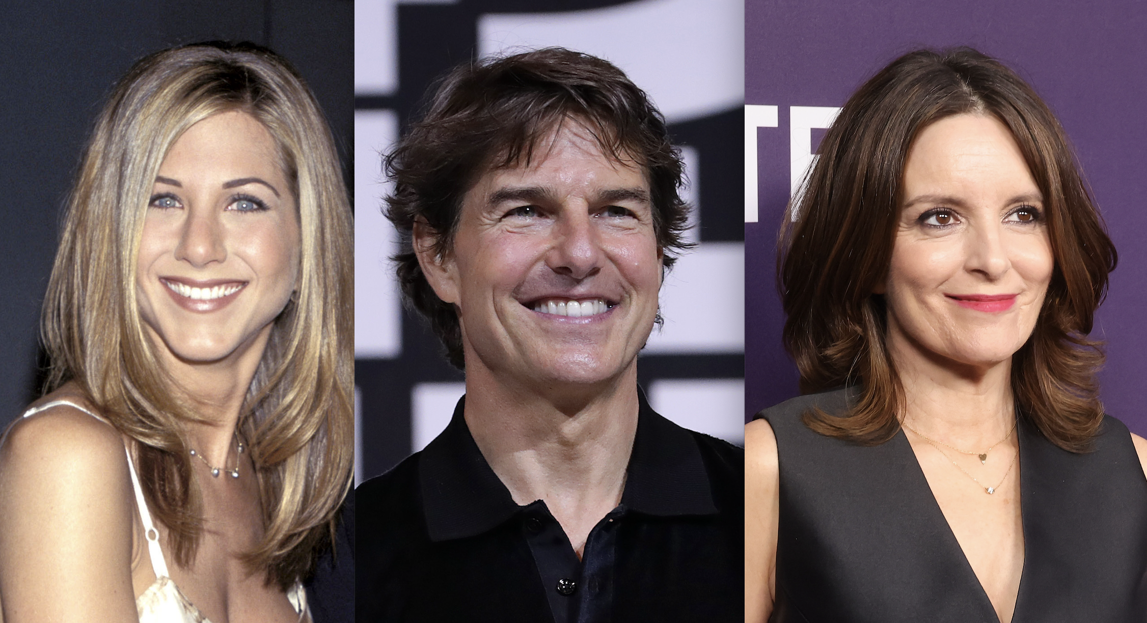 Jennifer Aniston, Tom Cruise and Tina Fey have all changed their names. Photo / Getty Images