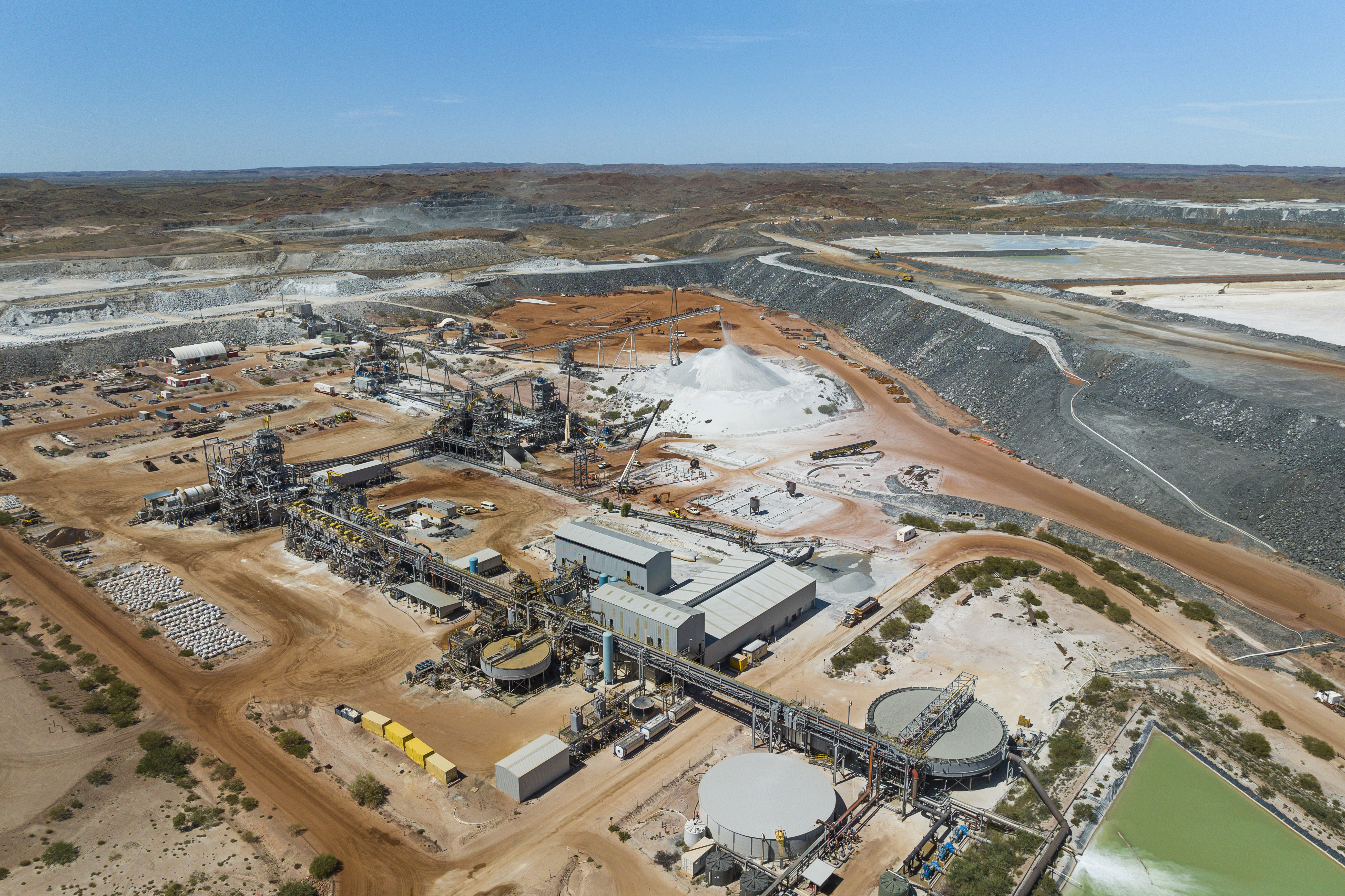 The Pilbara Minerals lithium mine in Western Australia, pictured in April last year. Photo / Matthew Abbott, The New York Times