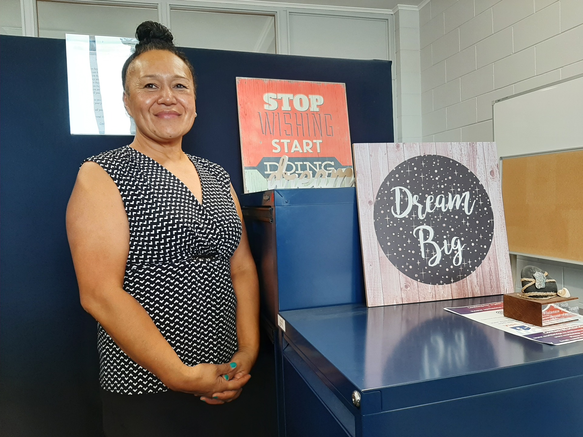 Kane Lyden is happy to be helping Northlanders who have received a portacom under the Whare to the Whenua scheme. Photo / Jenny Ling 