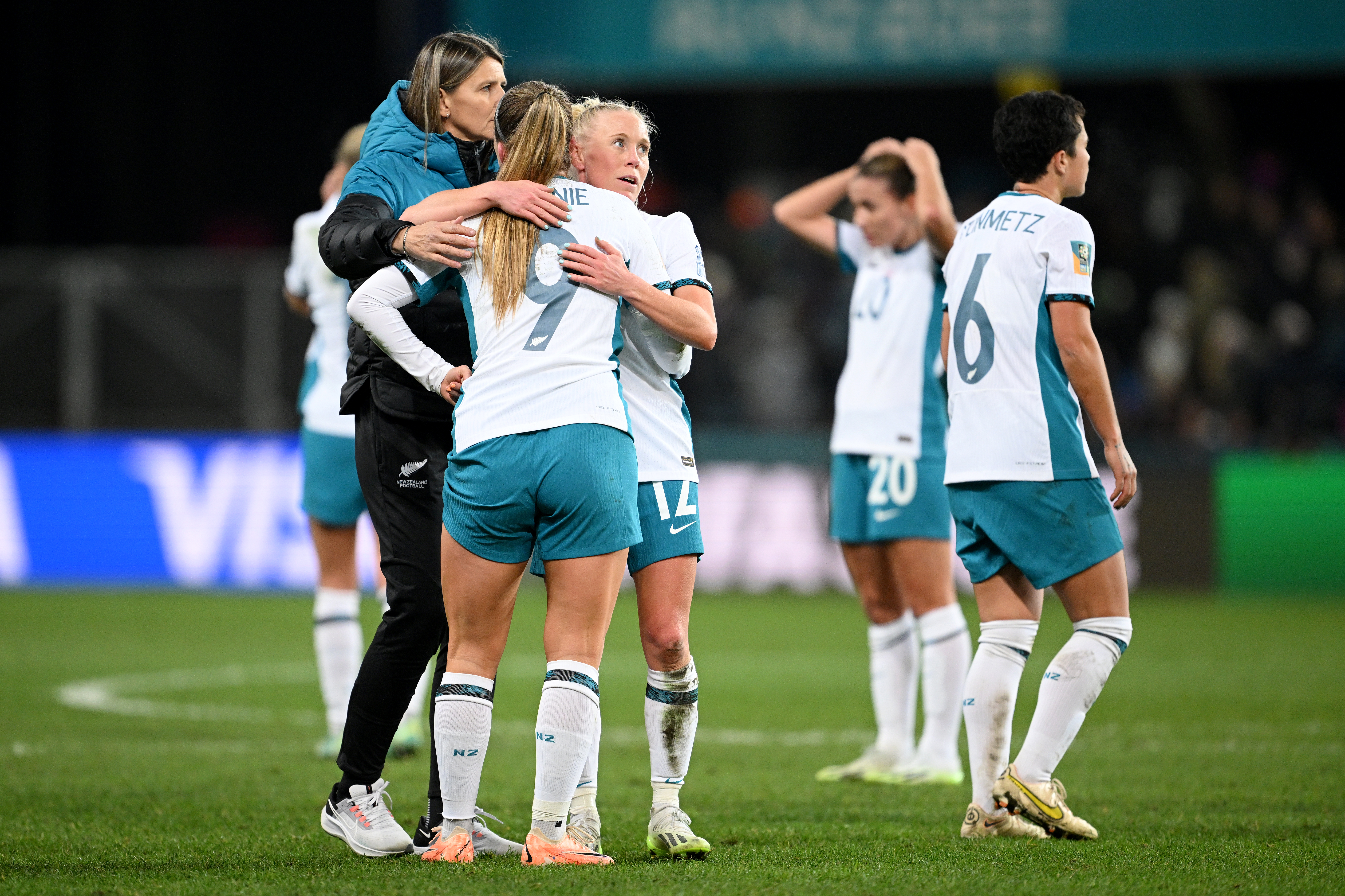 The Football Ferns' tournament ended in Dunedin. Photo / Photosport