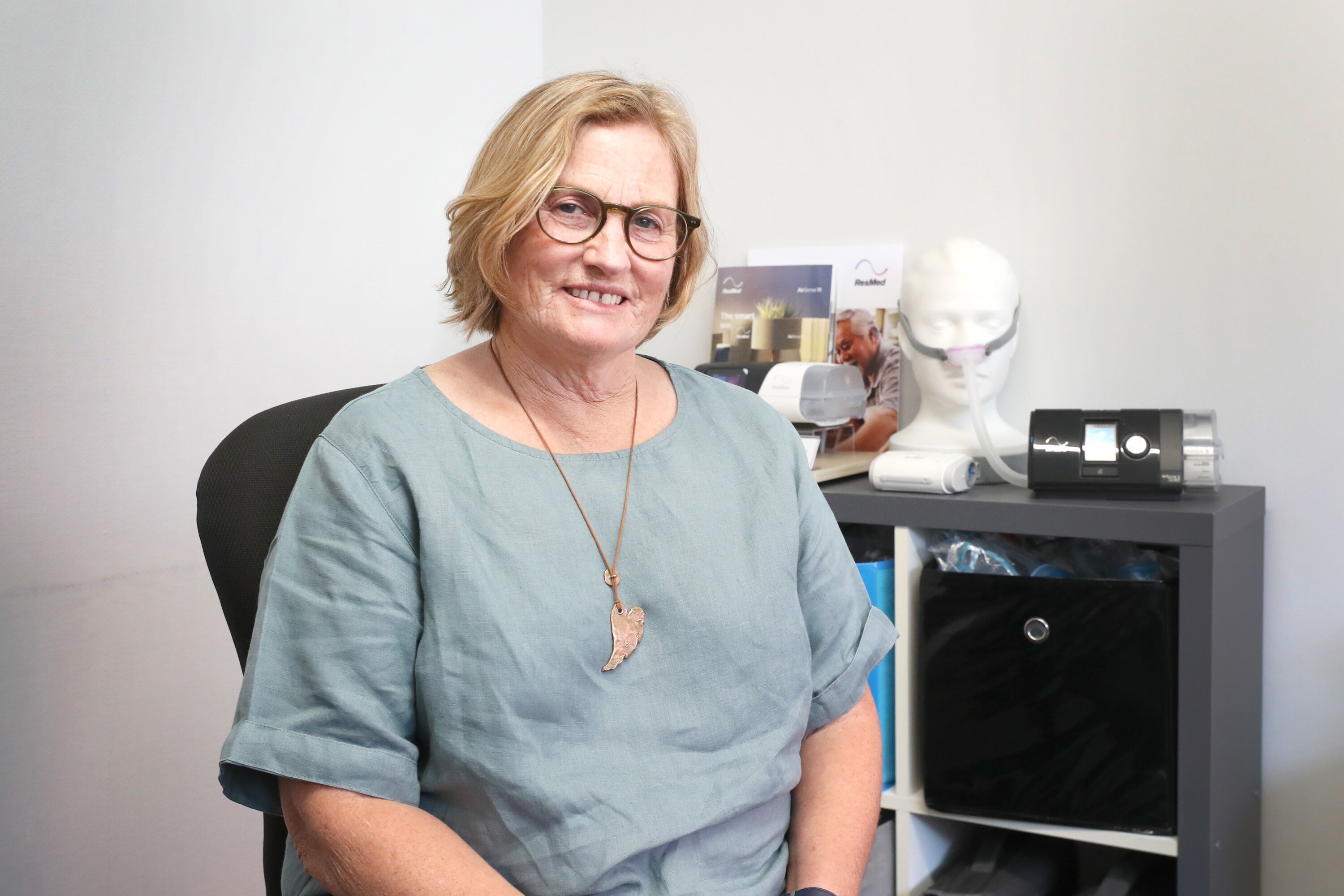 Whanganui Sleep Wise clinic specialist Lynda Aplin says loud snoring is often the sign of an underlying health condition. Photo / Bevan Conley