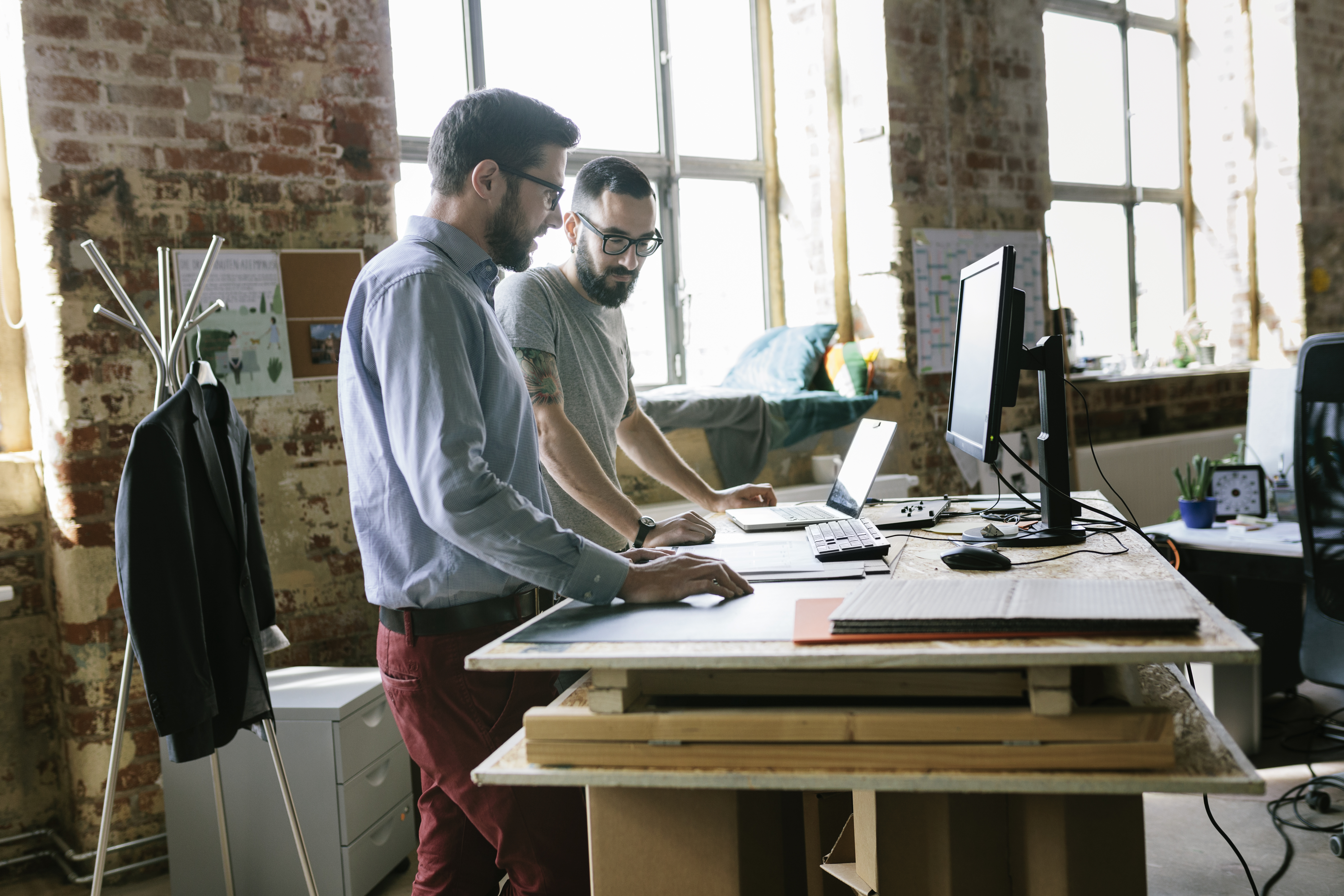 A sit-stand desk could help if you’re an office worker. Photo / 123rf