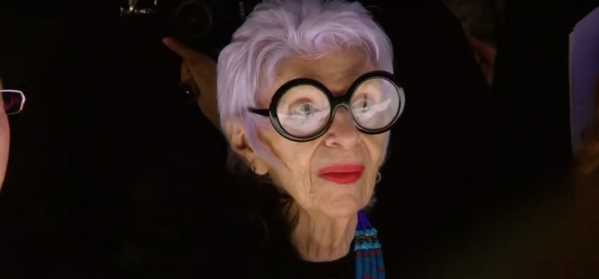 Iris Apfel.