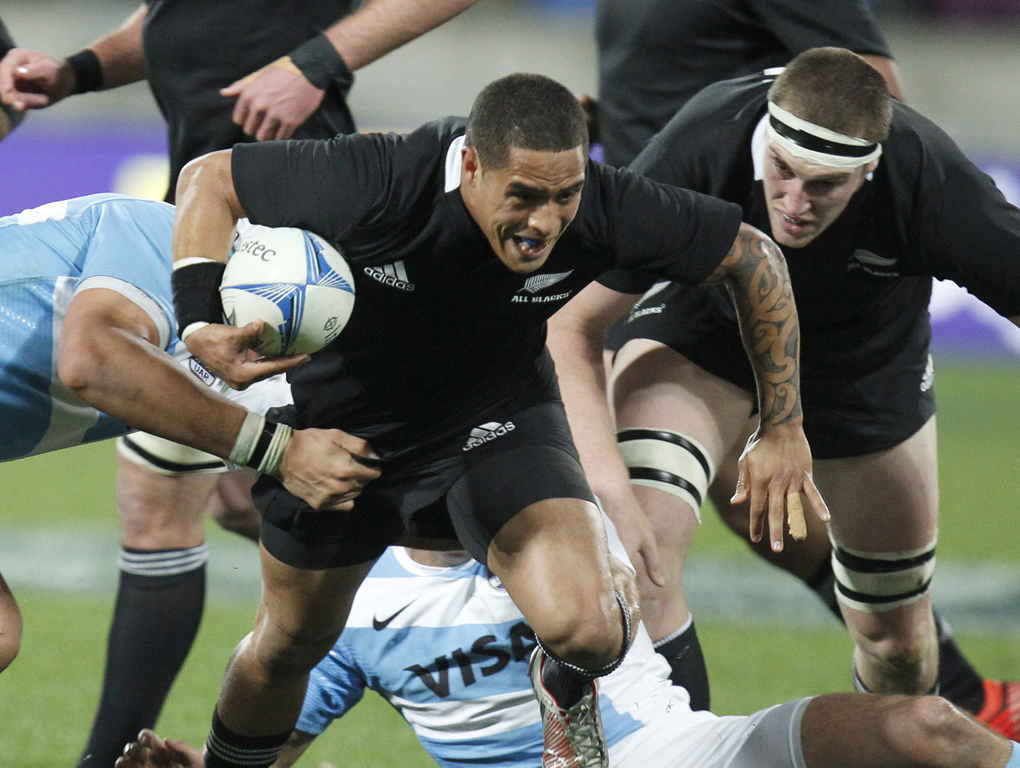 Aaron Smith lost his starting spot for this weekend's clash against South Africa due to a breach of team protocol. Photo / Mark Mitchell