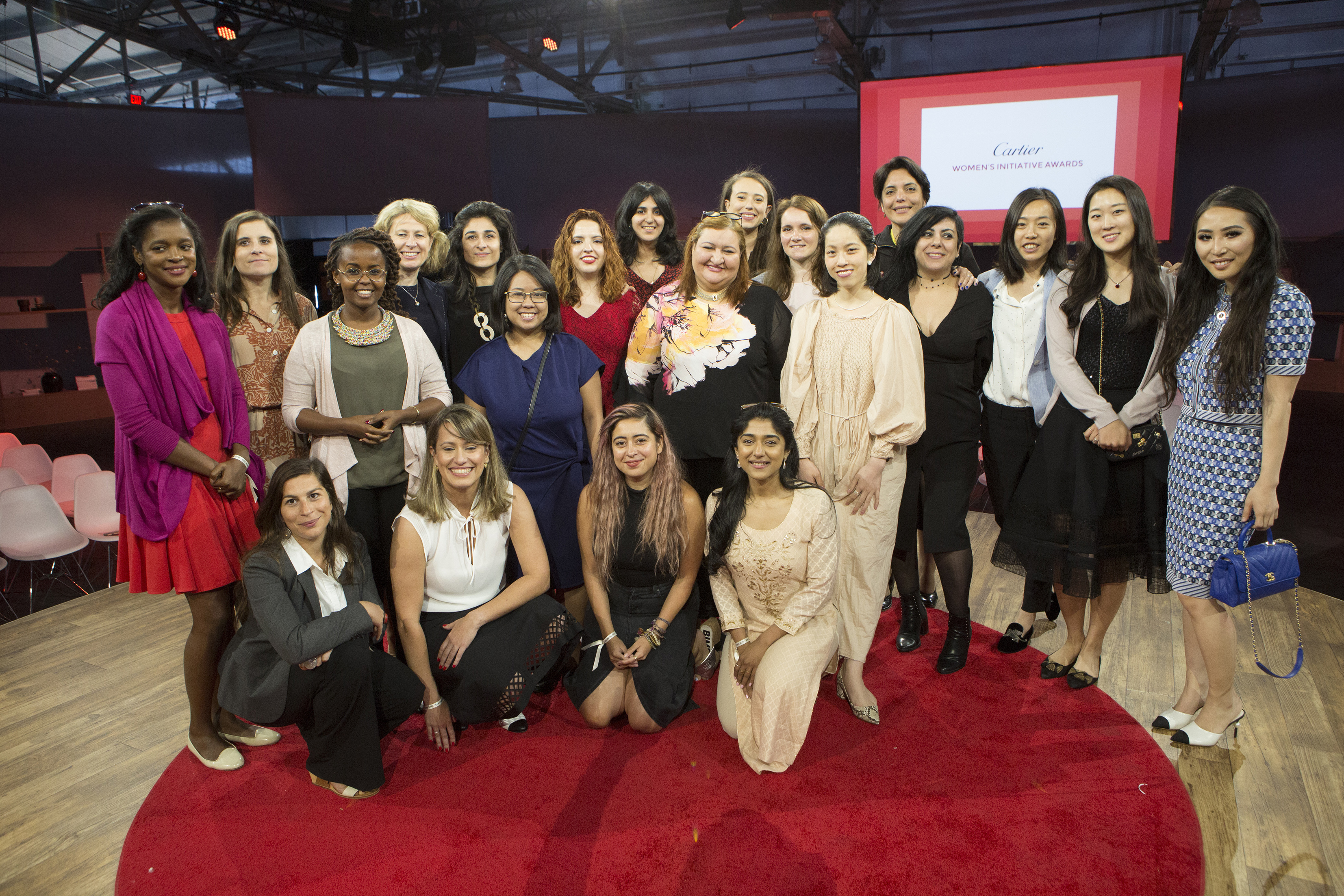 The 2019 Cartier Women's Initiative finalists. Photo / Supplied