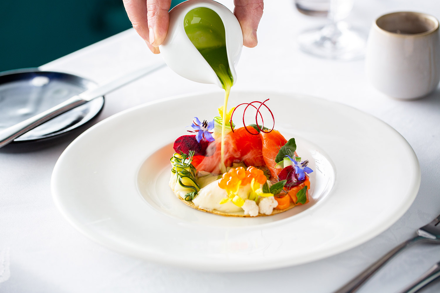 The cold-smoked salmon from Phil's Kitchen. Photo / Babiche Martens