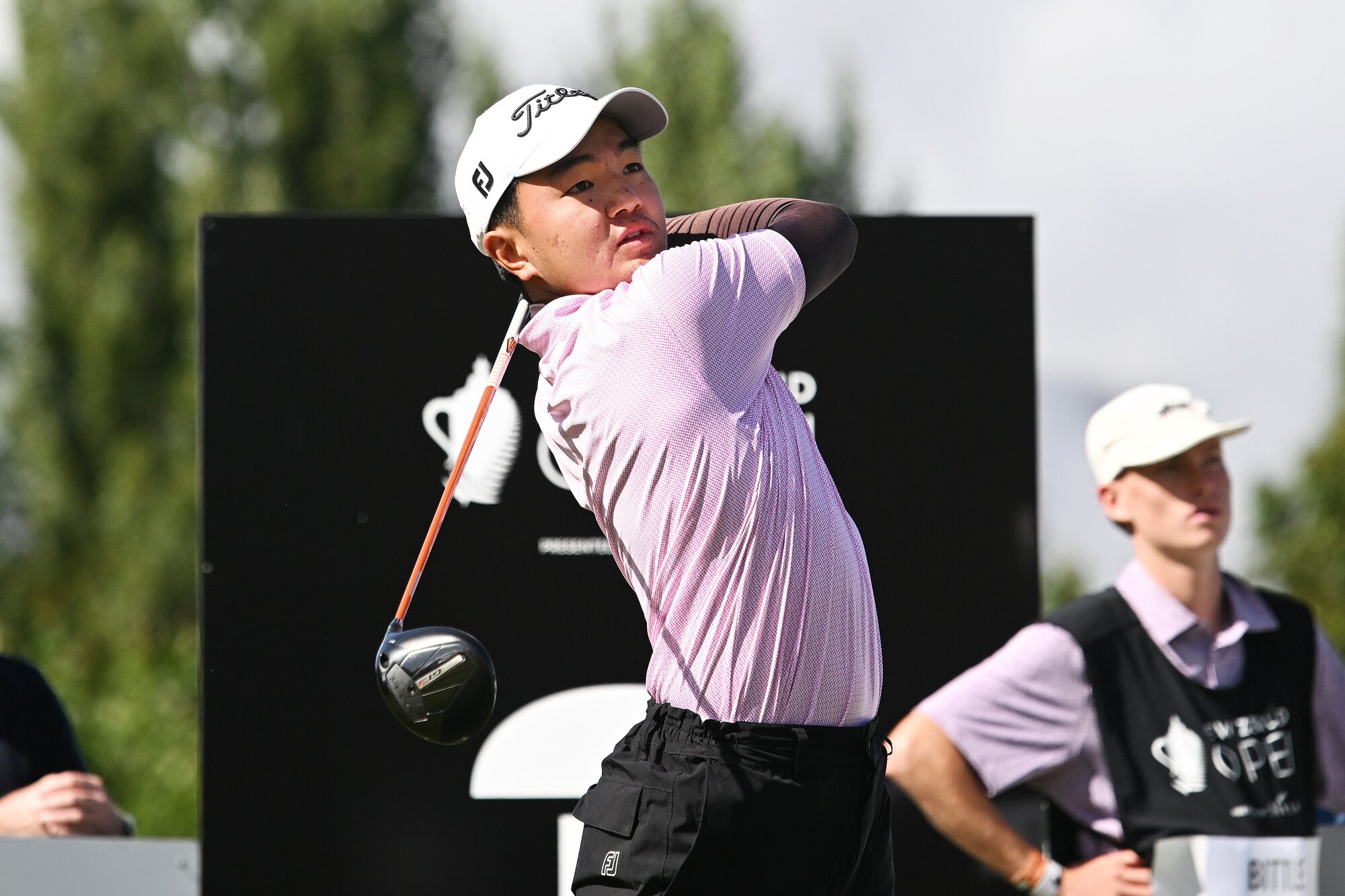 Yuki Miya of New Zealand during round two of 105th New Zealand Open at the Millbrook Resort. Photo / Photosport 