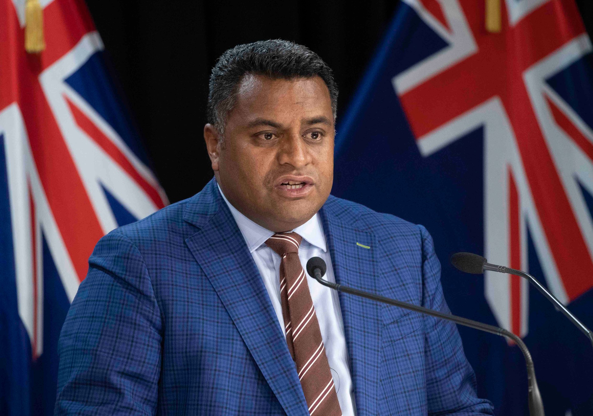 Departing Minister Kris Faafoi. Photo / Mark Mitchell
