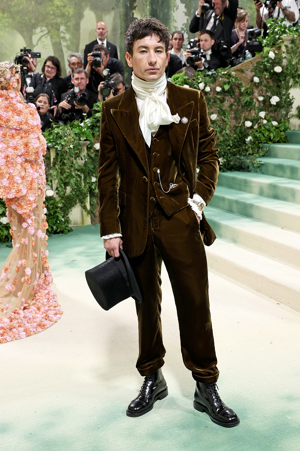 Barry Keoghan attends the 2024 Met Gala at the Metropolitan Museum of Art. Photo / Getty Images