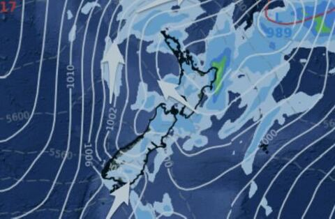 Holidaymakers are in the firing line as a fresh round of severe weather watches and rain alerts are issued for parts of the country. Photo / Metservice
