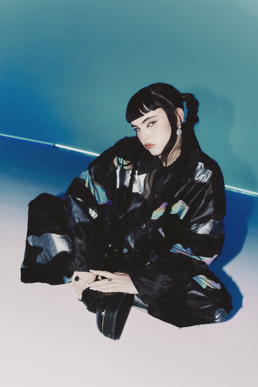 Singer and songwriter Benee wearing Nicole Van Vuuren. Photo / Frances Carter. Hair / Sean Patrick Mahony. Beauty / Lara Daly. Styling / Imogen Wilson.