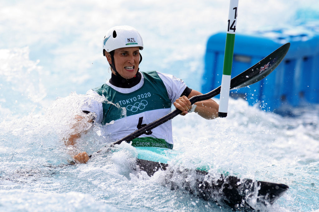 Luuka Jones in action at the Tokyo Olympics. Photo / Getty Images