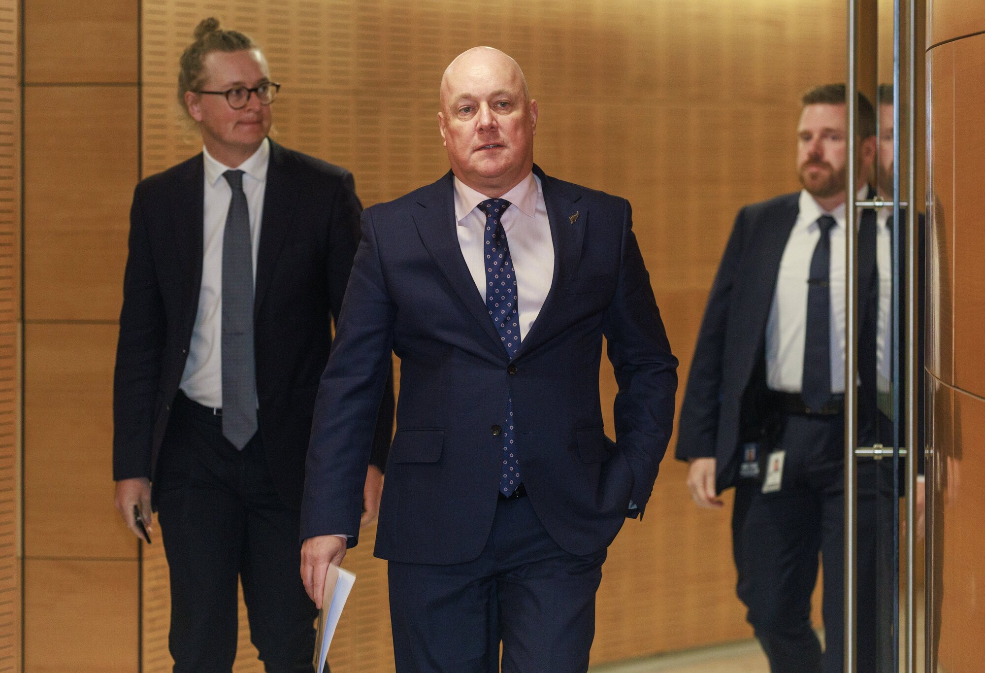 Prime Minister Christopher Luxon is keen to remind New Zealanders of areas where the Government believes it's making solid progress. Photo / Mark Mitchell